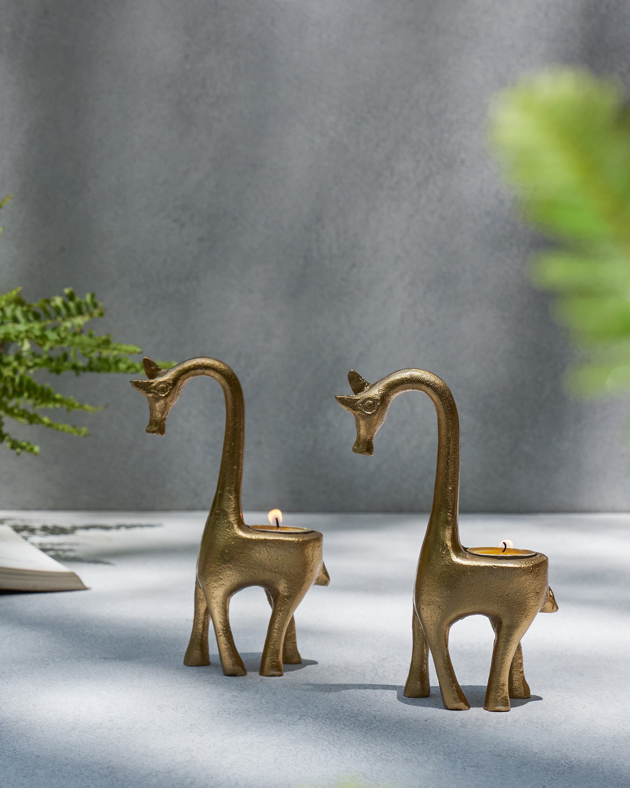 Giraffe Tealight Holder (Set of 2)