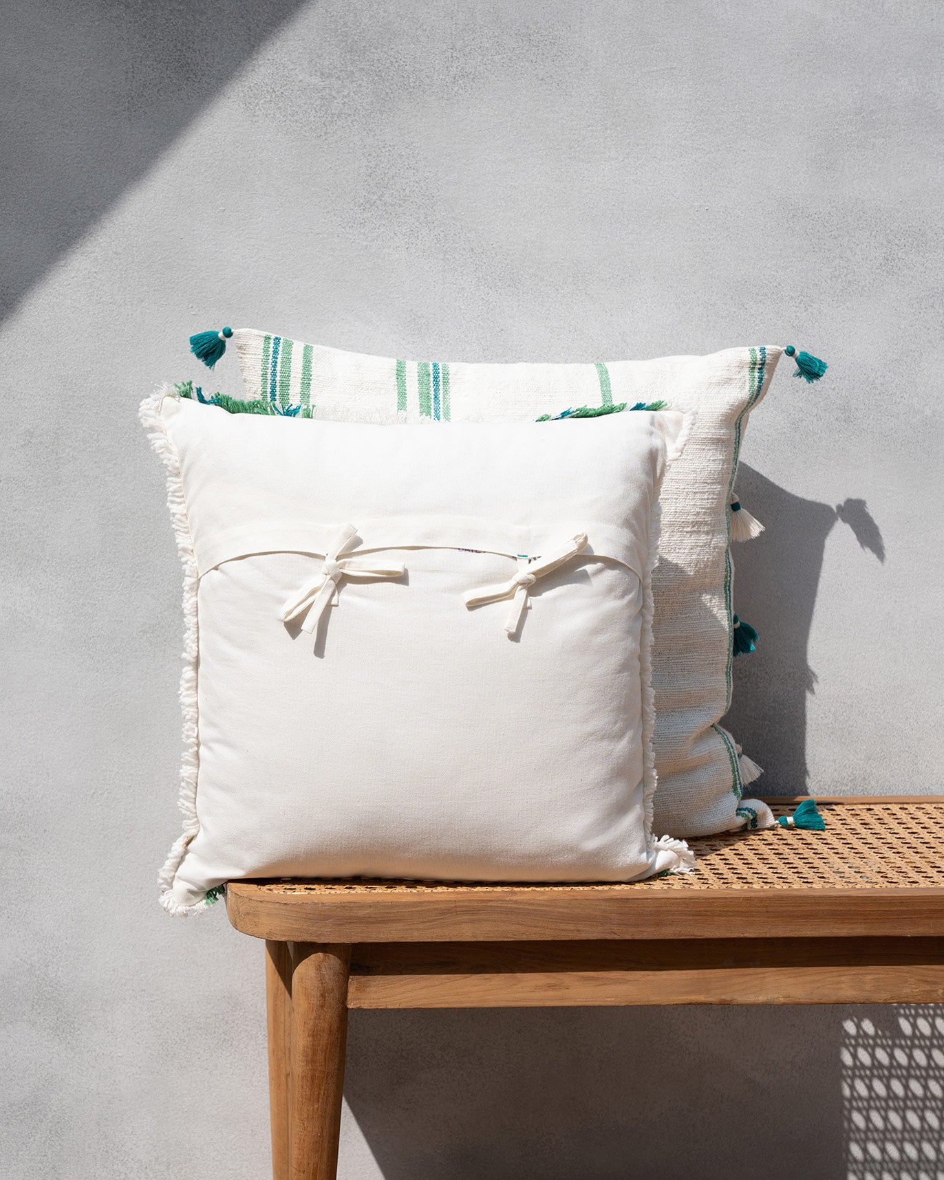 Cara Cushion Cover - Green