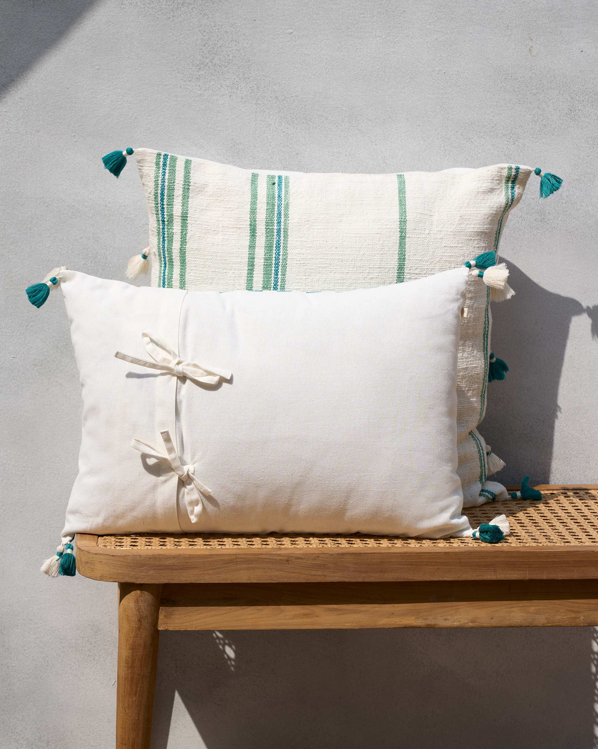 Yoma Cushion Cover - Green