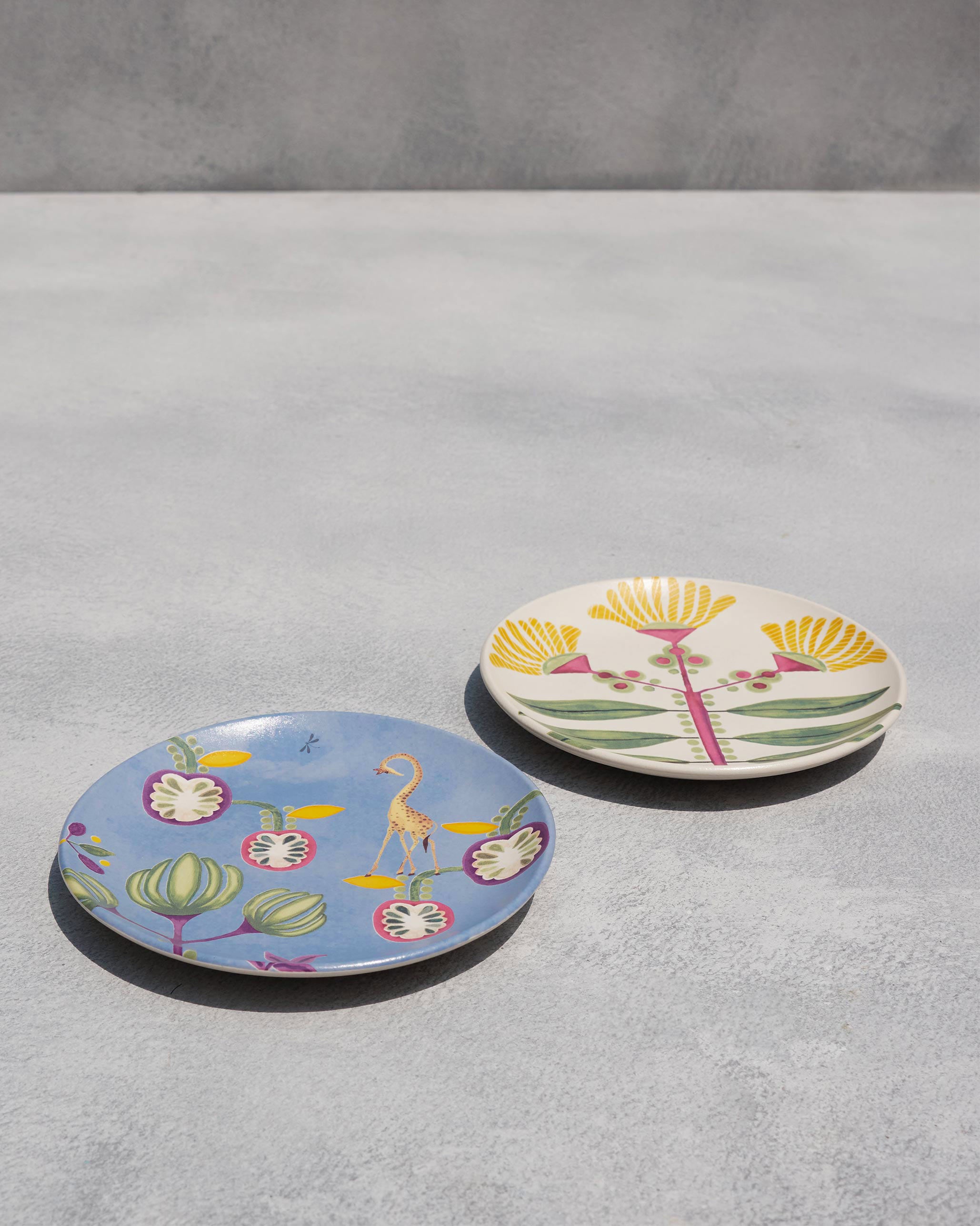 Bahari Quarter Plate - Set of 2