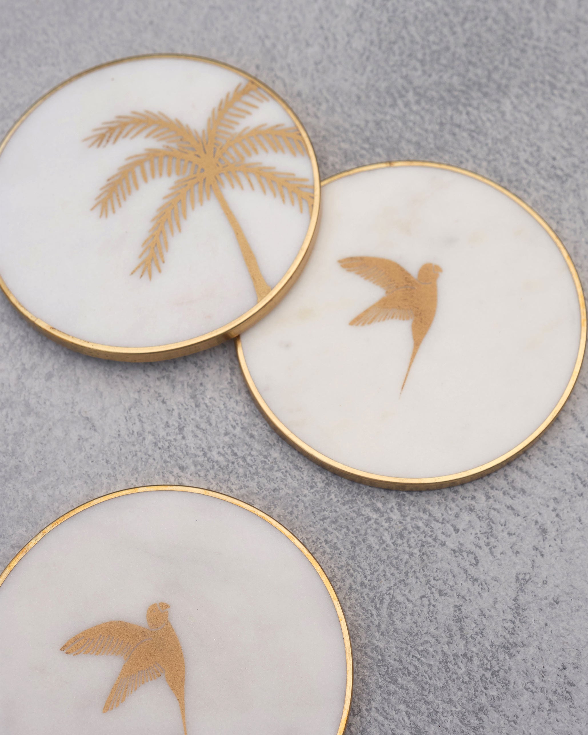 Coastline coasters - Set of 4