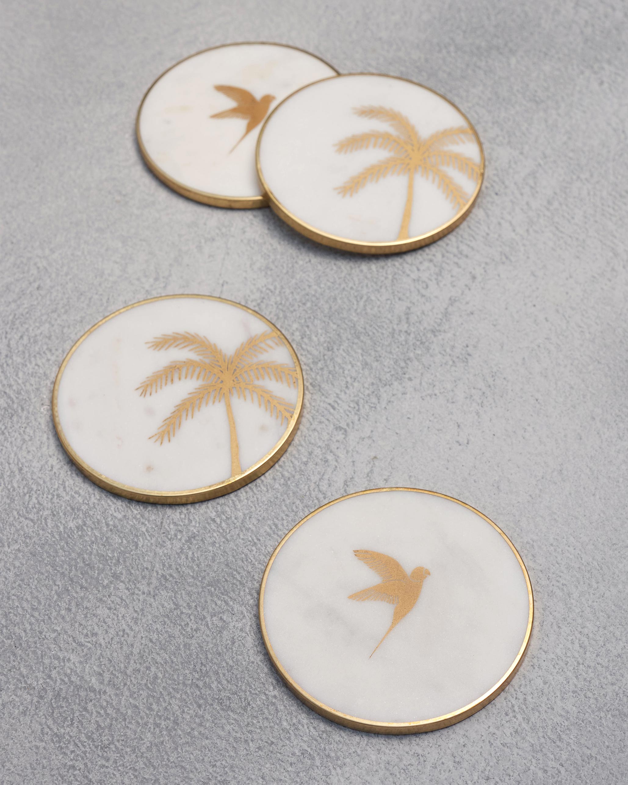 Coastline coasters - Set of 4