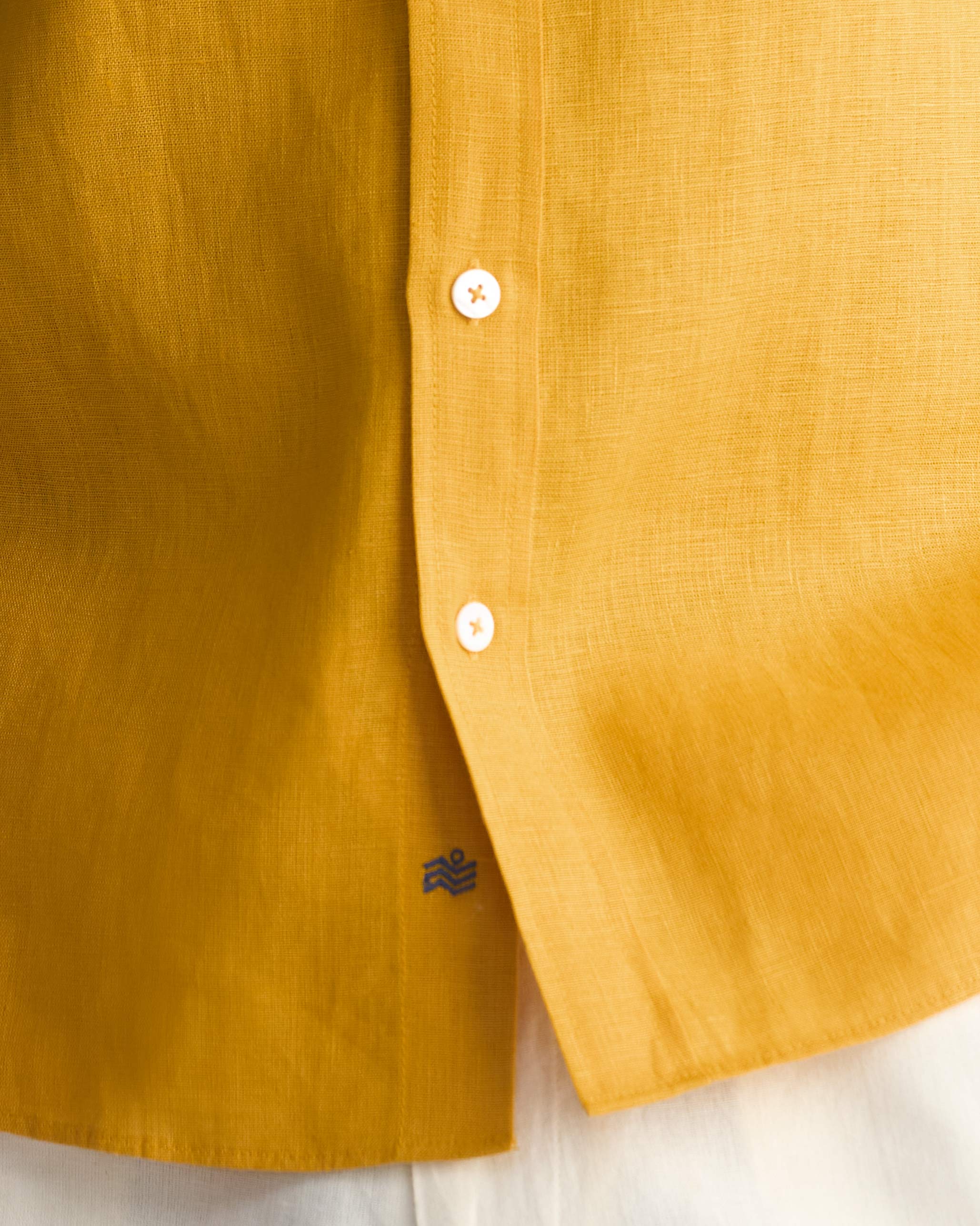 Half Sleeve Shirt - Ochre