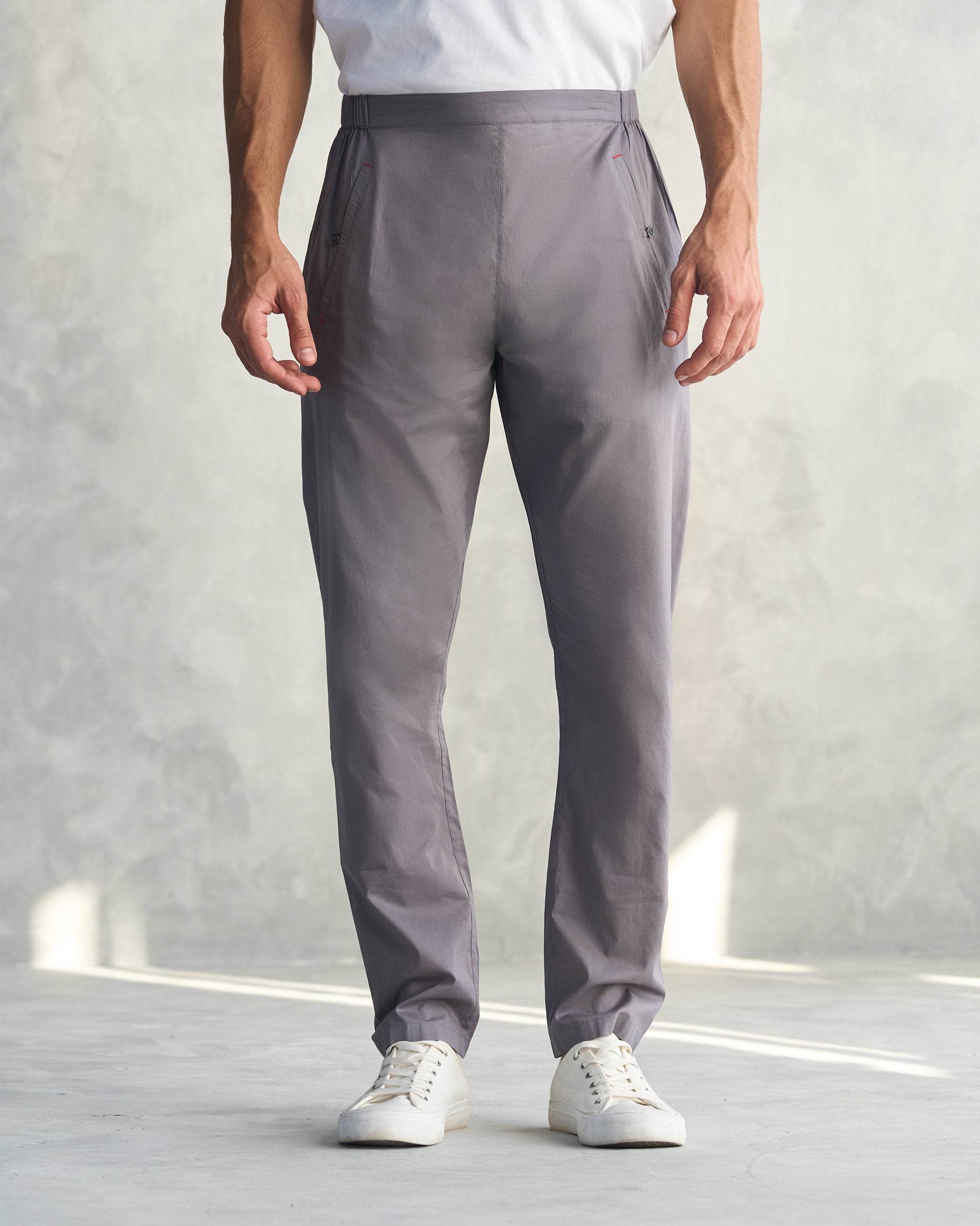 Kurta Pants - Charcoal