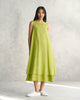 Double Layer Dress - Lime