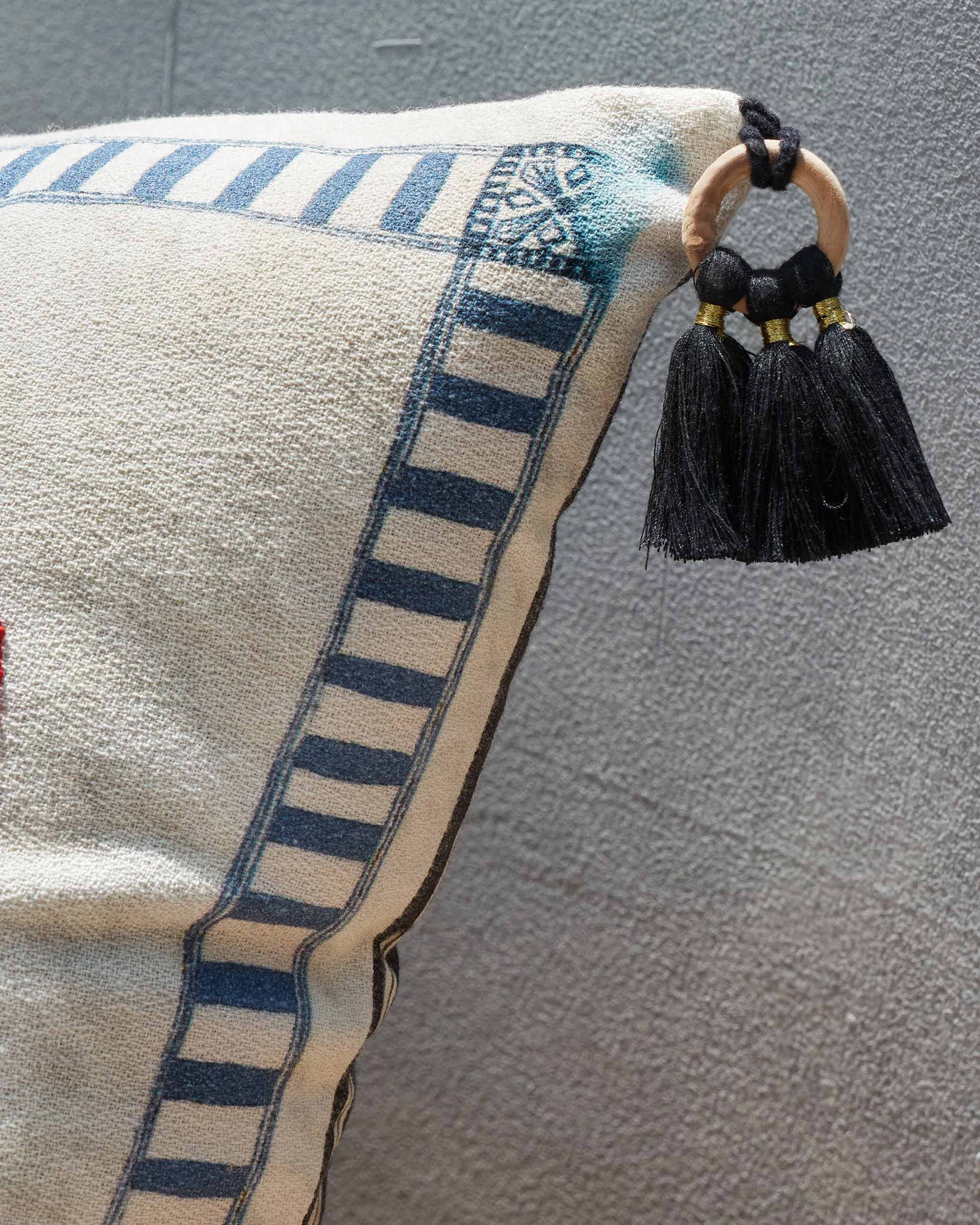 Lobster Cushion Cover - Blue