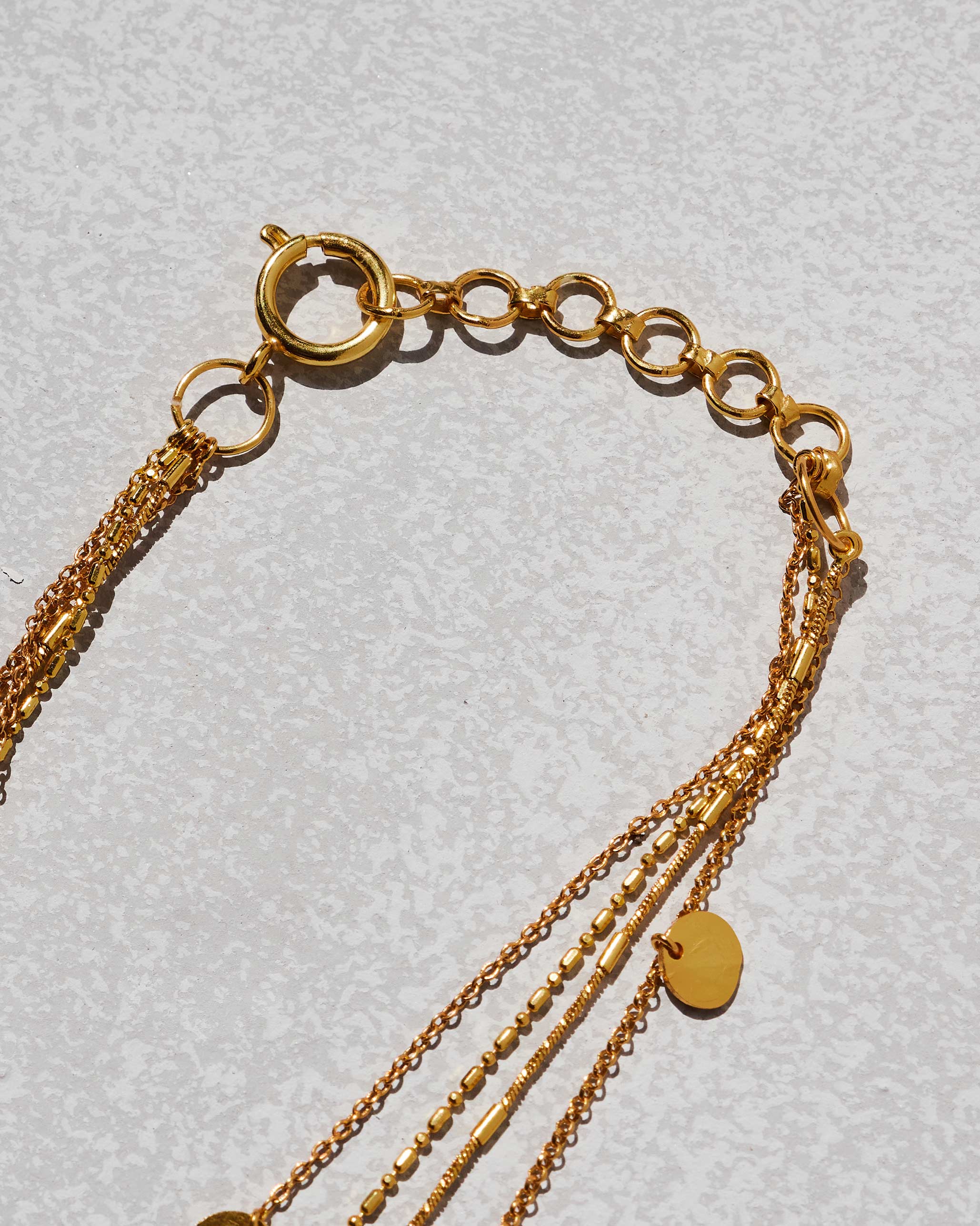 Jhil-mil Necklace - Gold