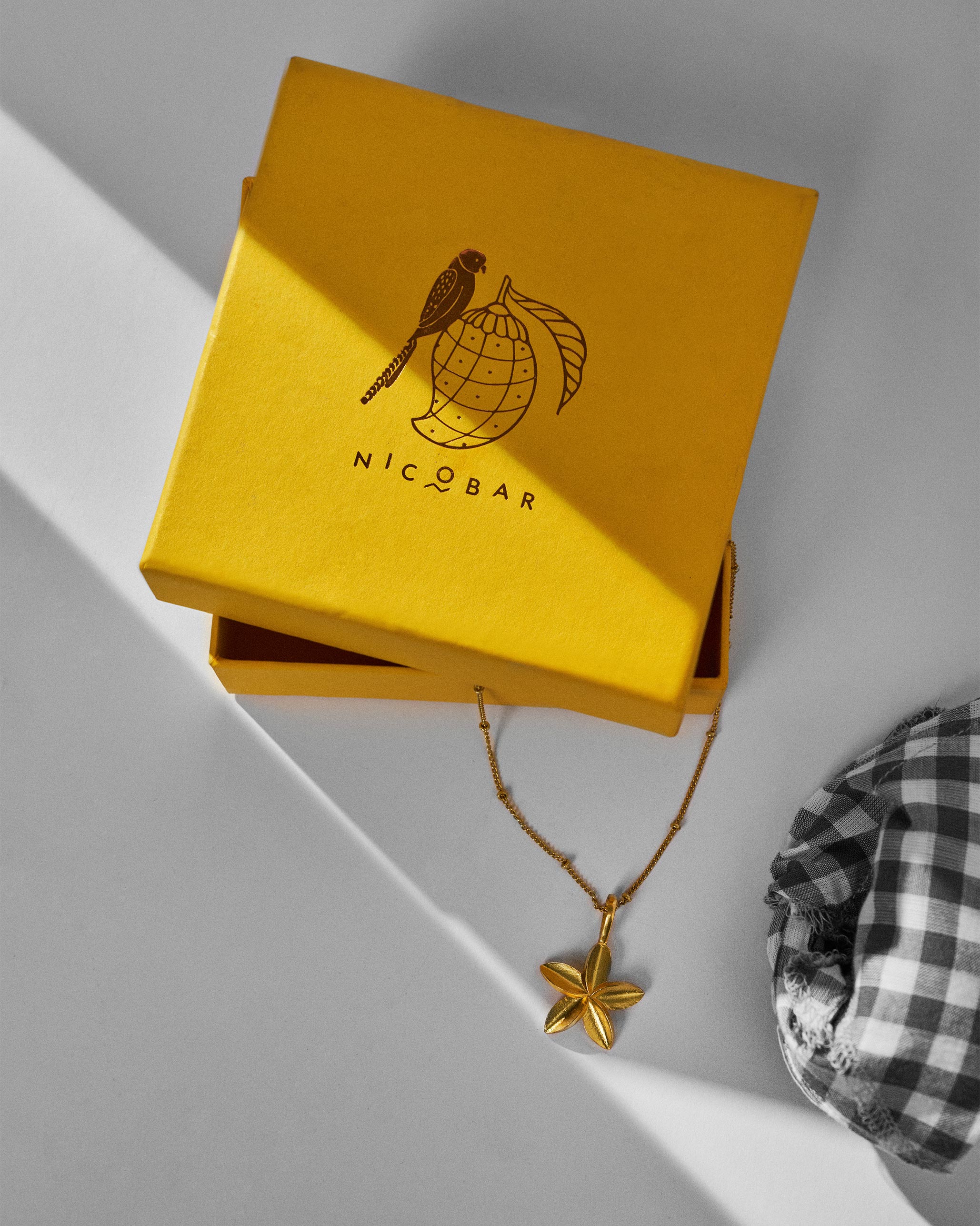Frangi Charm with Chain - Gold