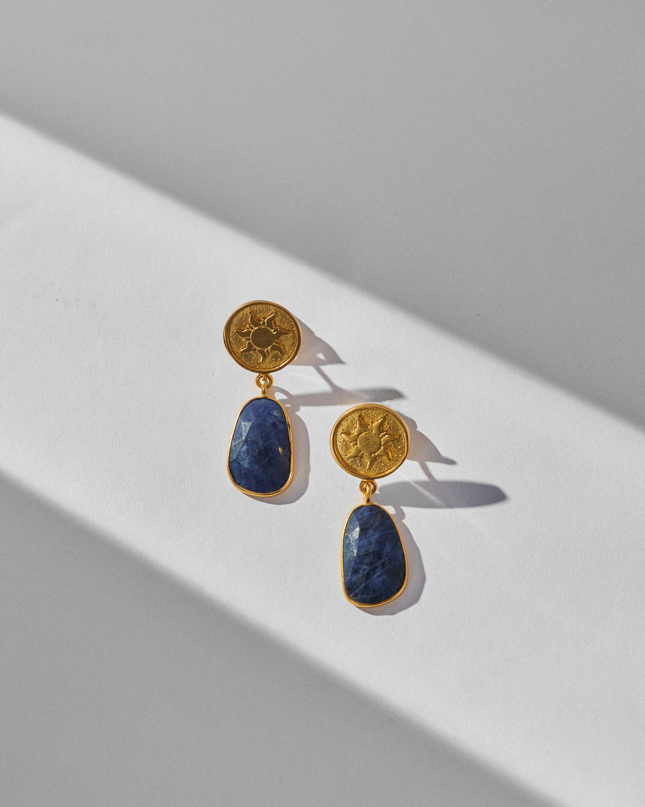 Sunrise Earrings - Blue