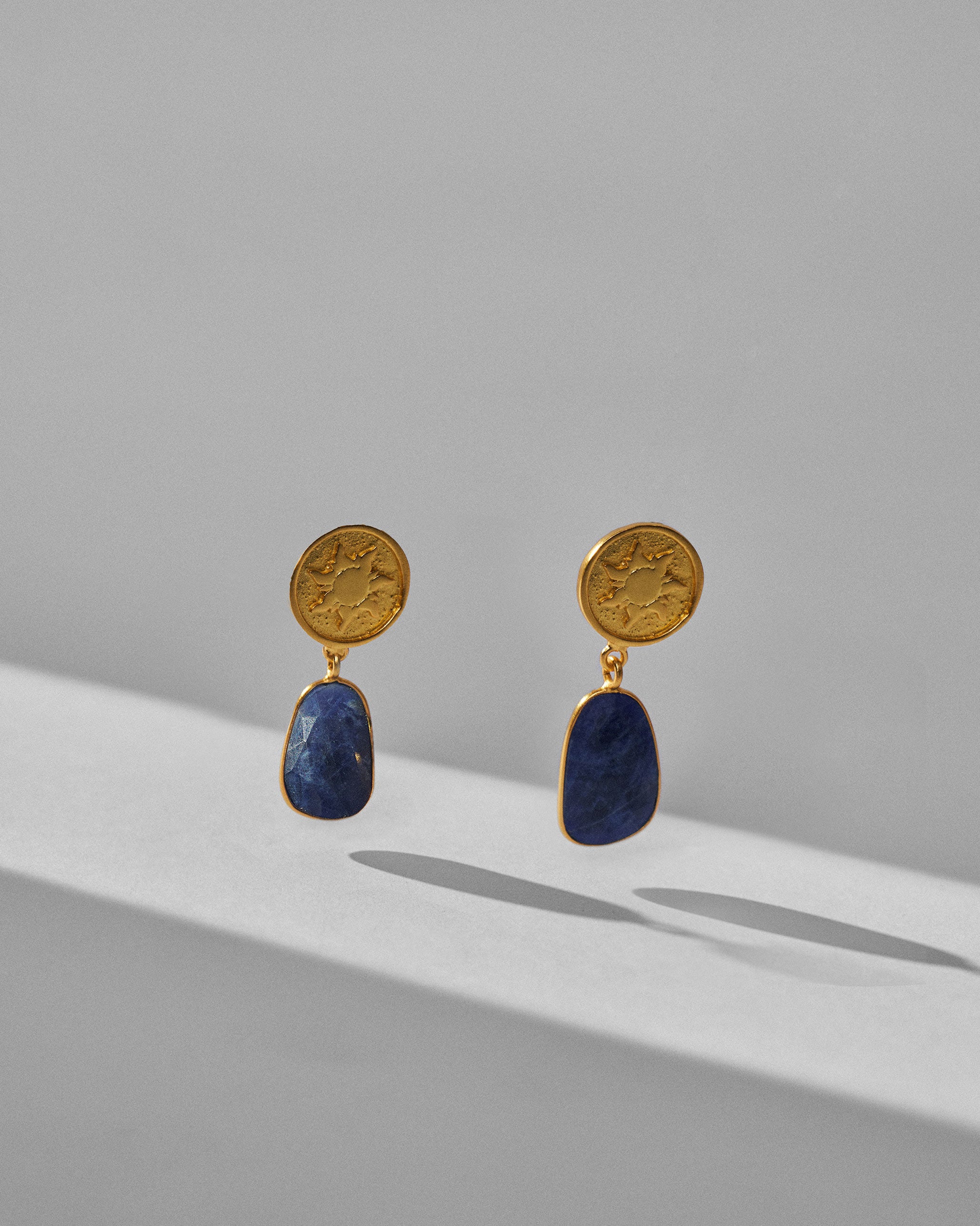 Sunrise Earrings - Blue
