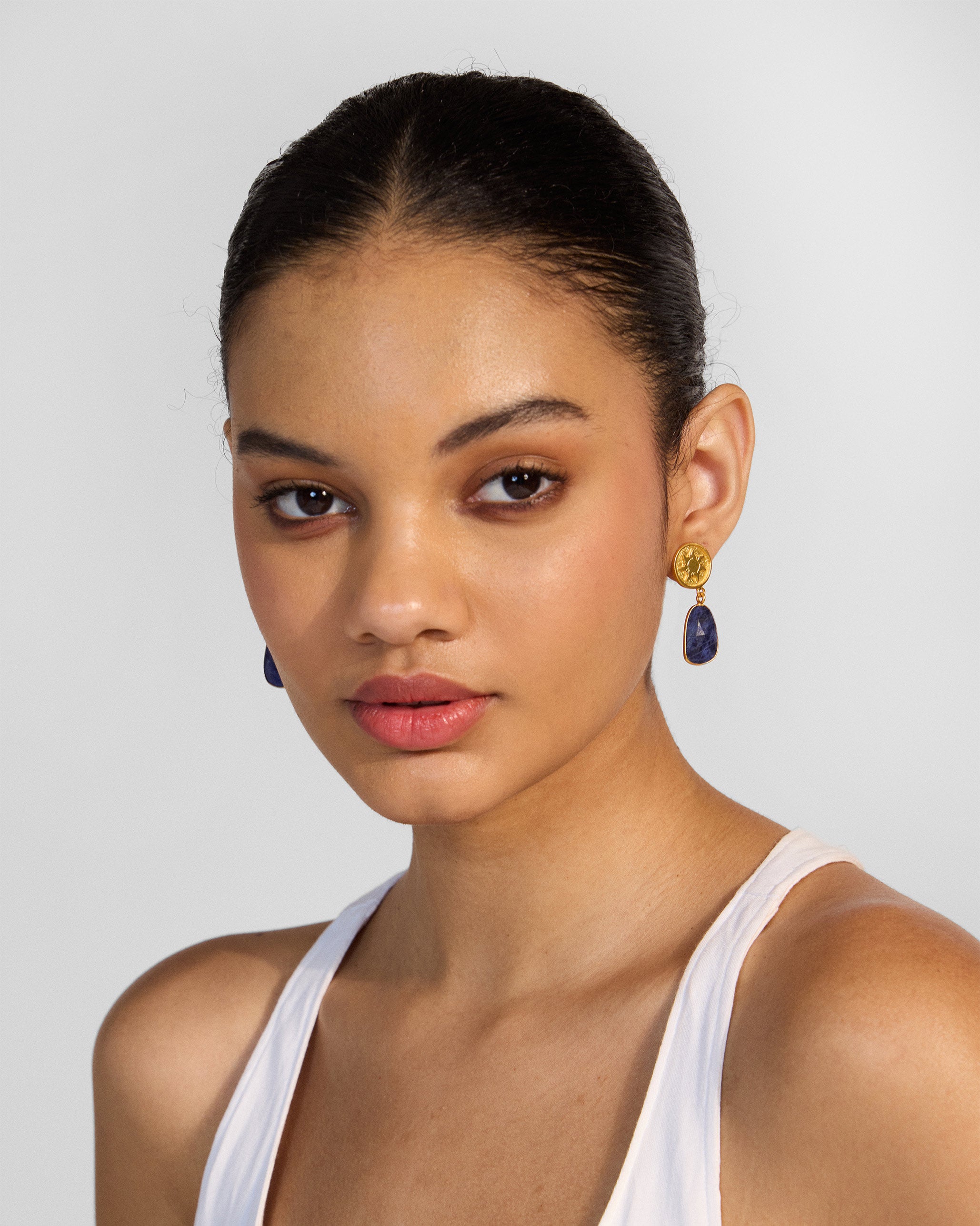 Sunrise Earrings - Blue