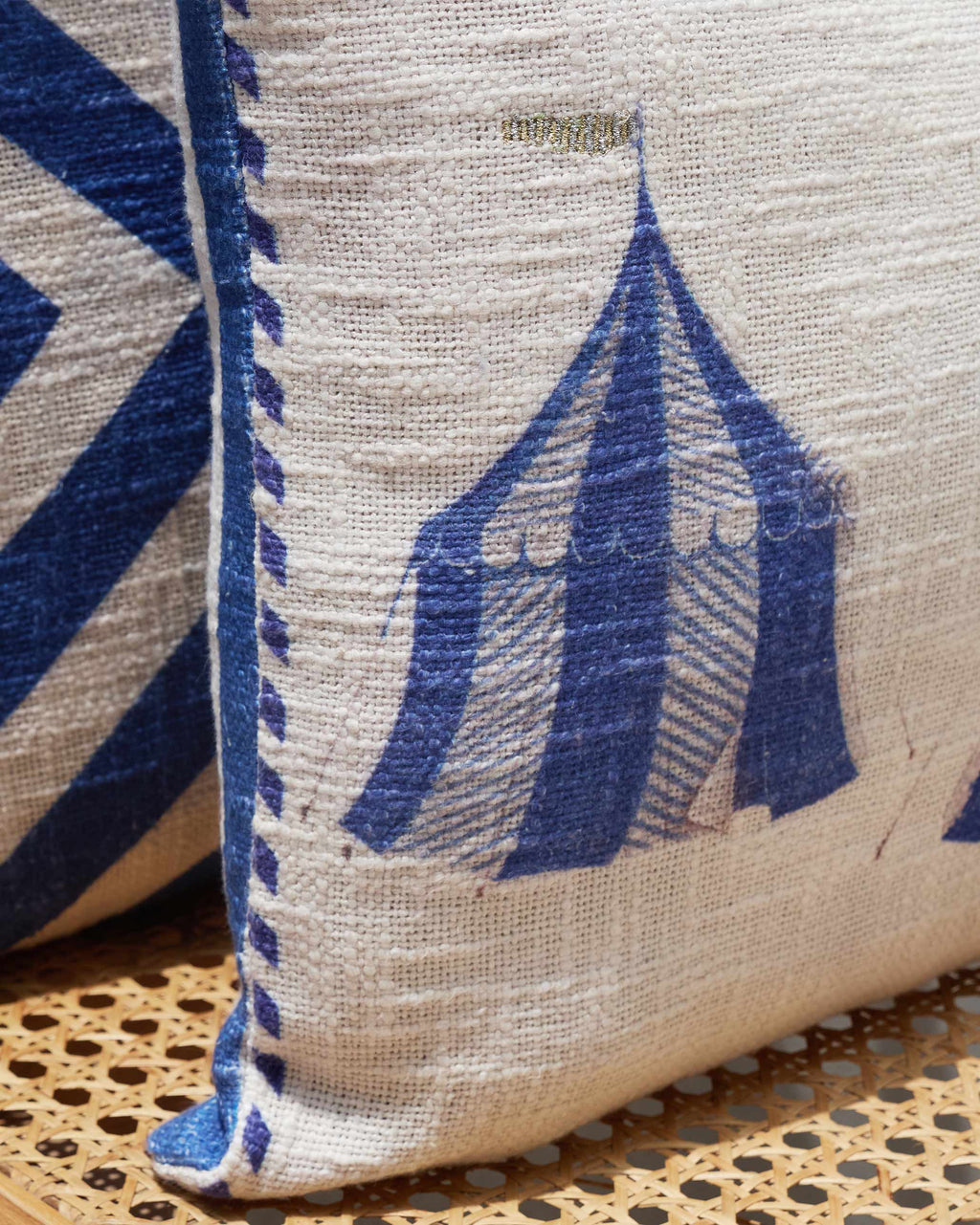 Azraq Lumbar Cushion Cover – Nicobar