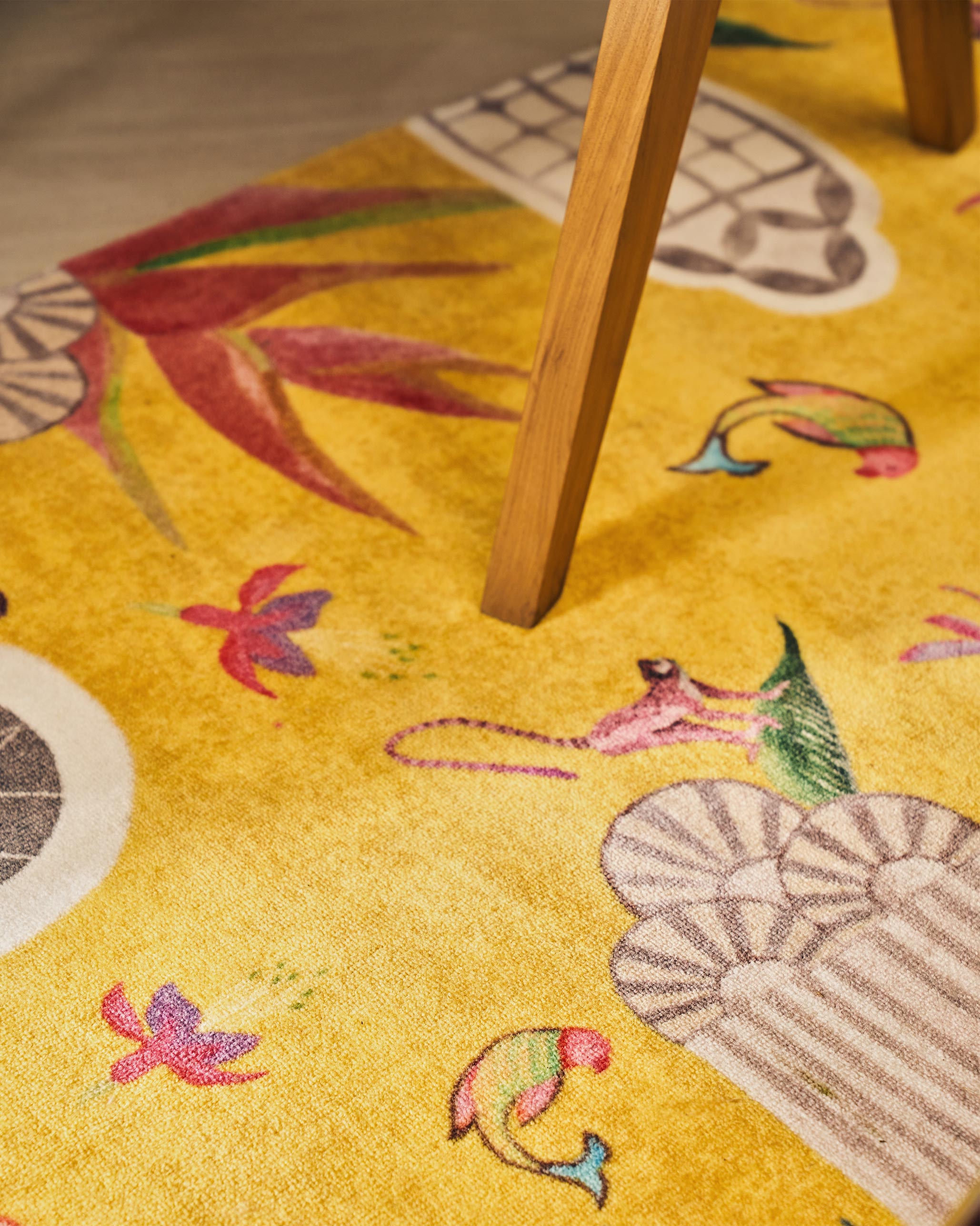 Mandovi Rug - Yellow