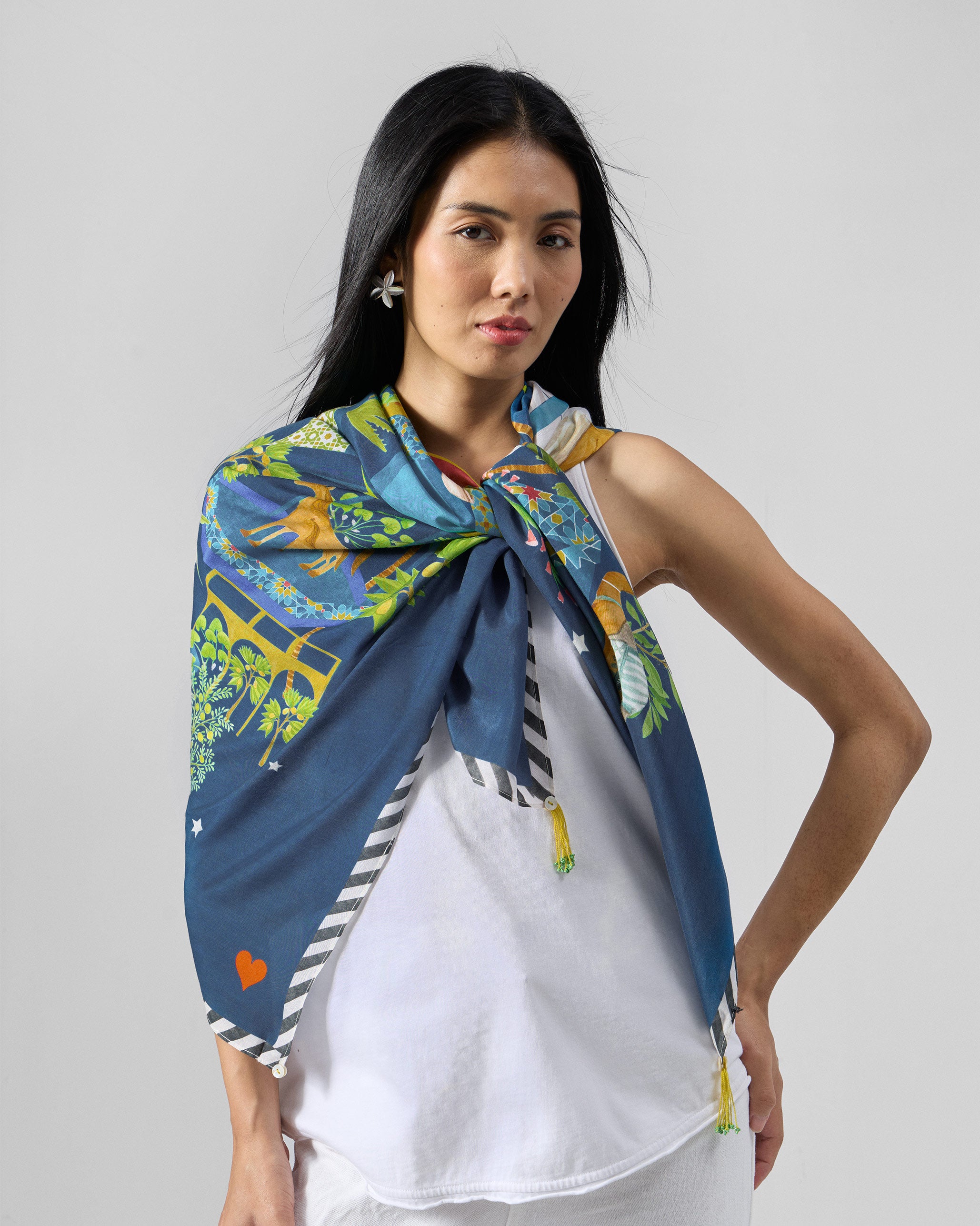 Midnight Carnival Scarf - Multi Color
