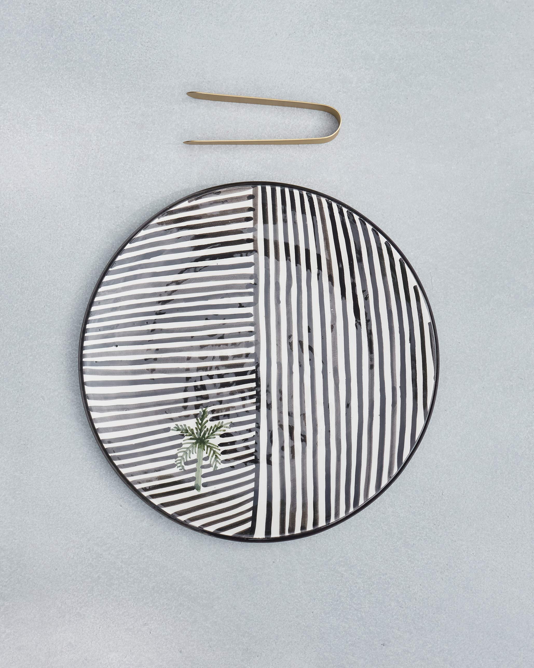 Zenith Platter with Tong