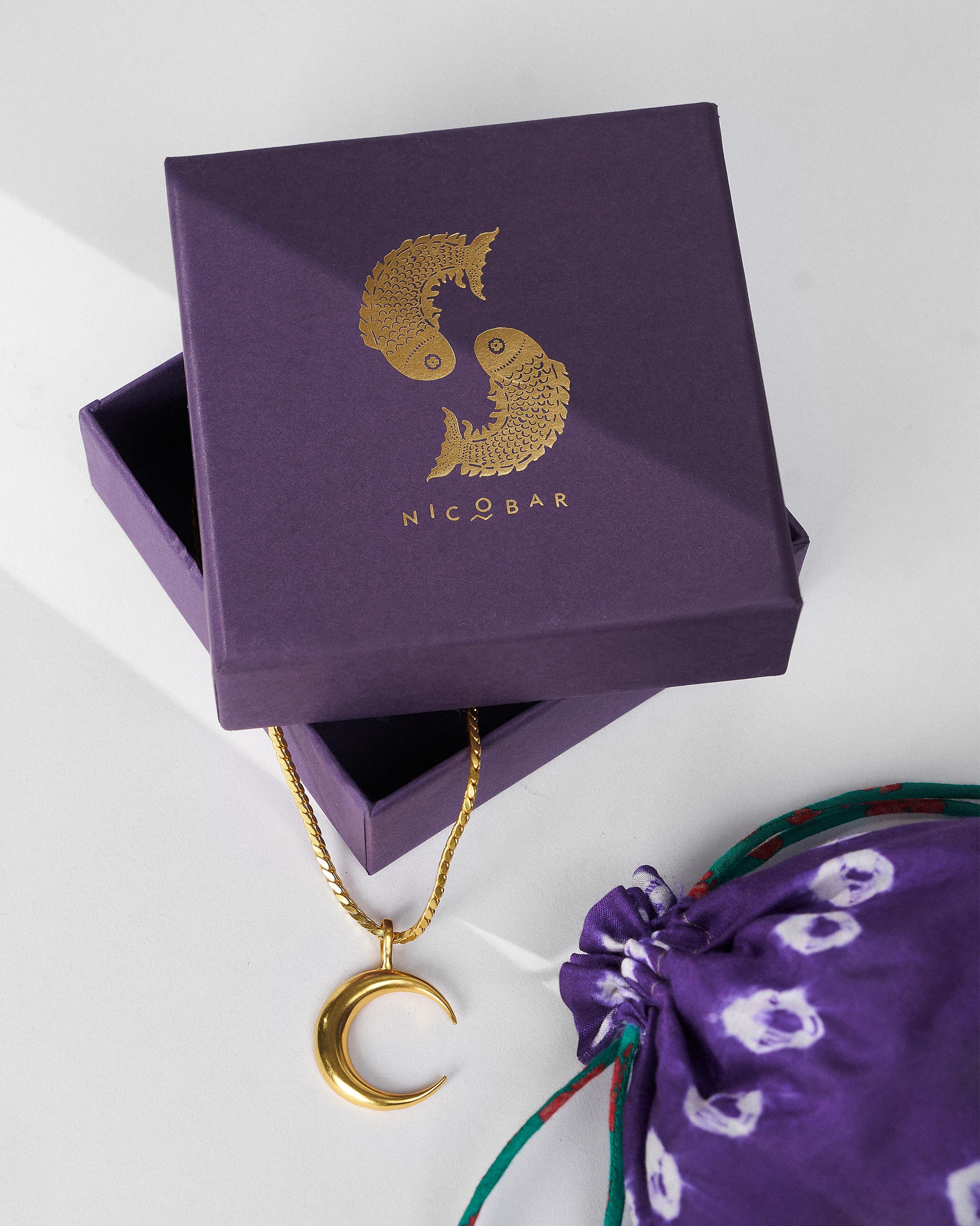 Moonfall Necklace - Gold