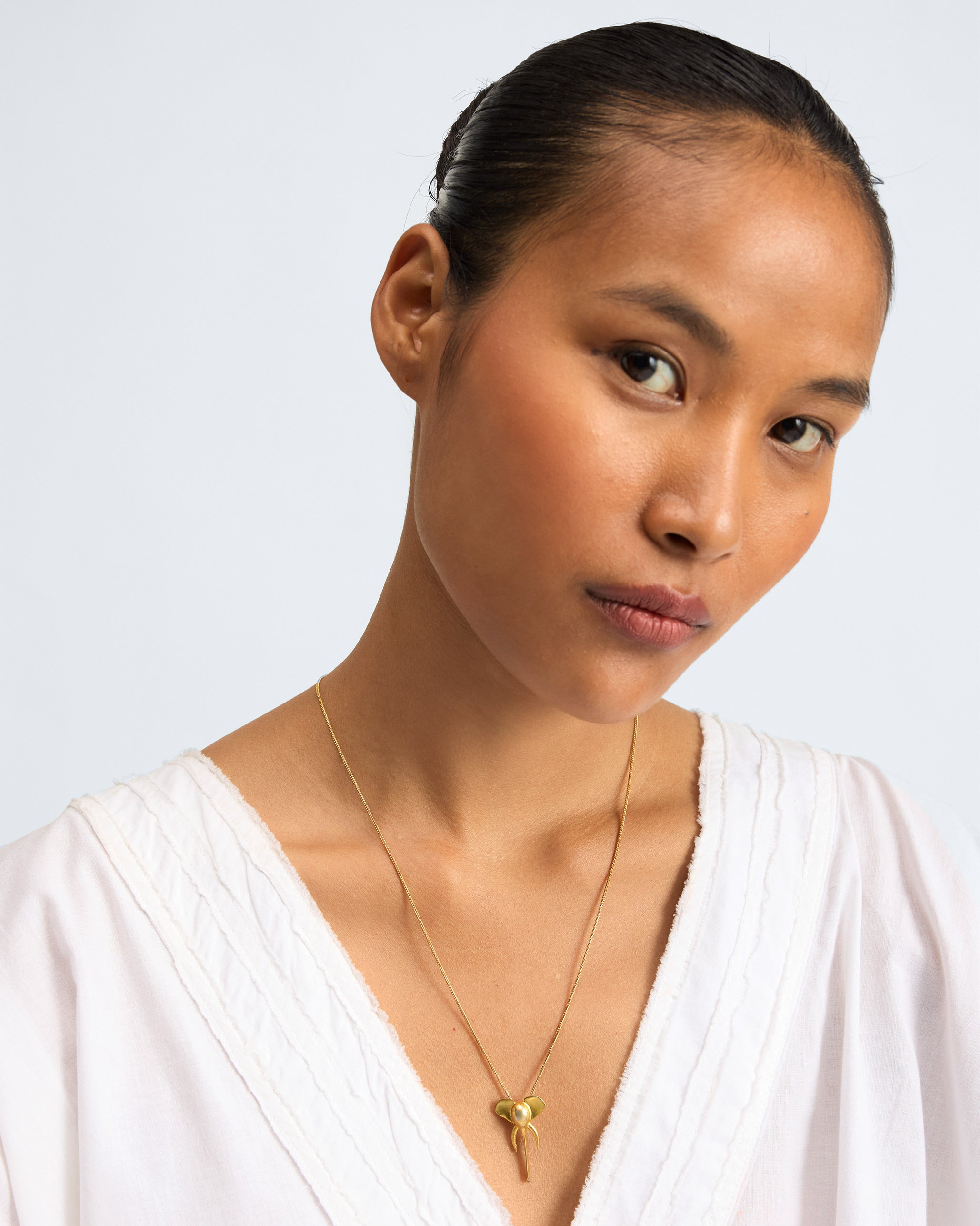 Elephant charm - Gold