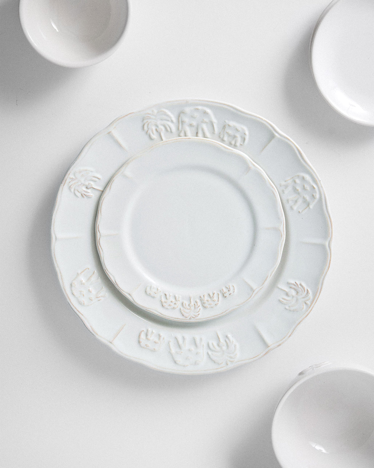 Ele Palm Quarter Plate