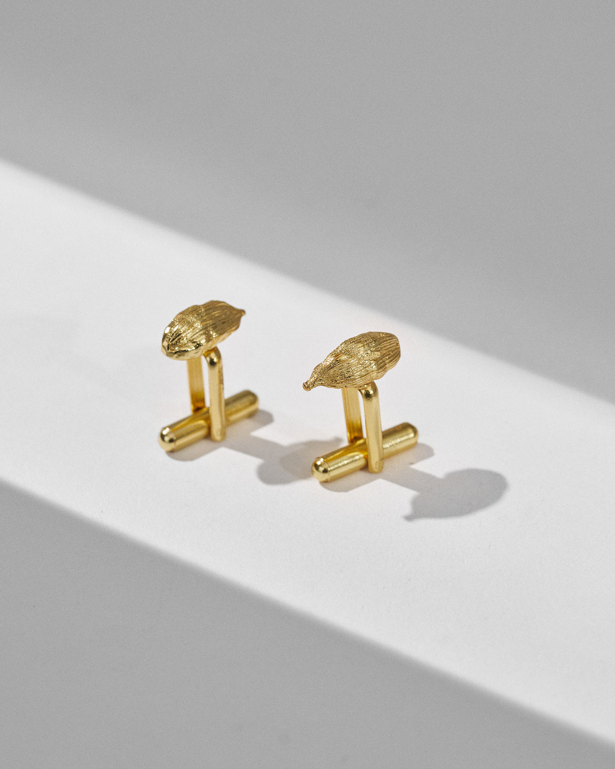 Elaichi Cufflinks - Gold