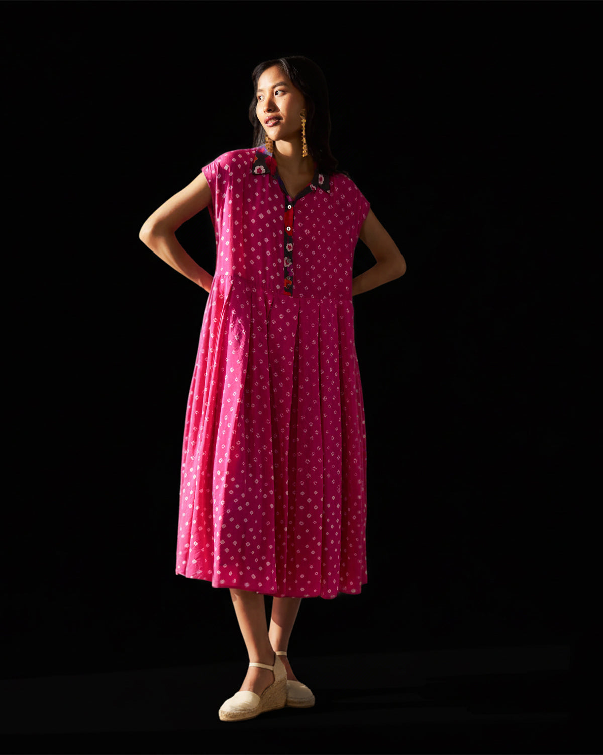 Midsummer Dress - Fuchsia