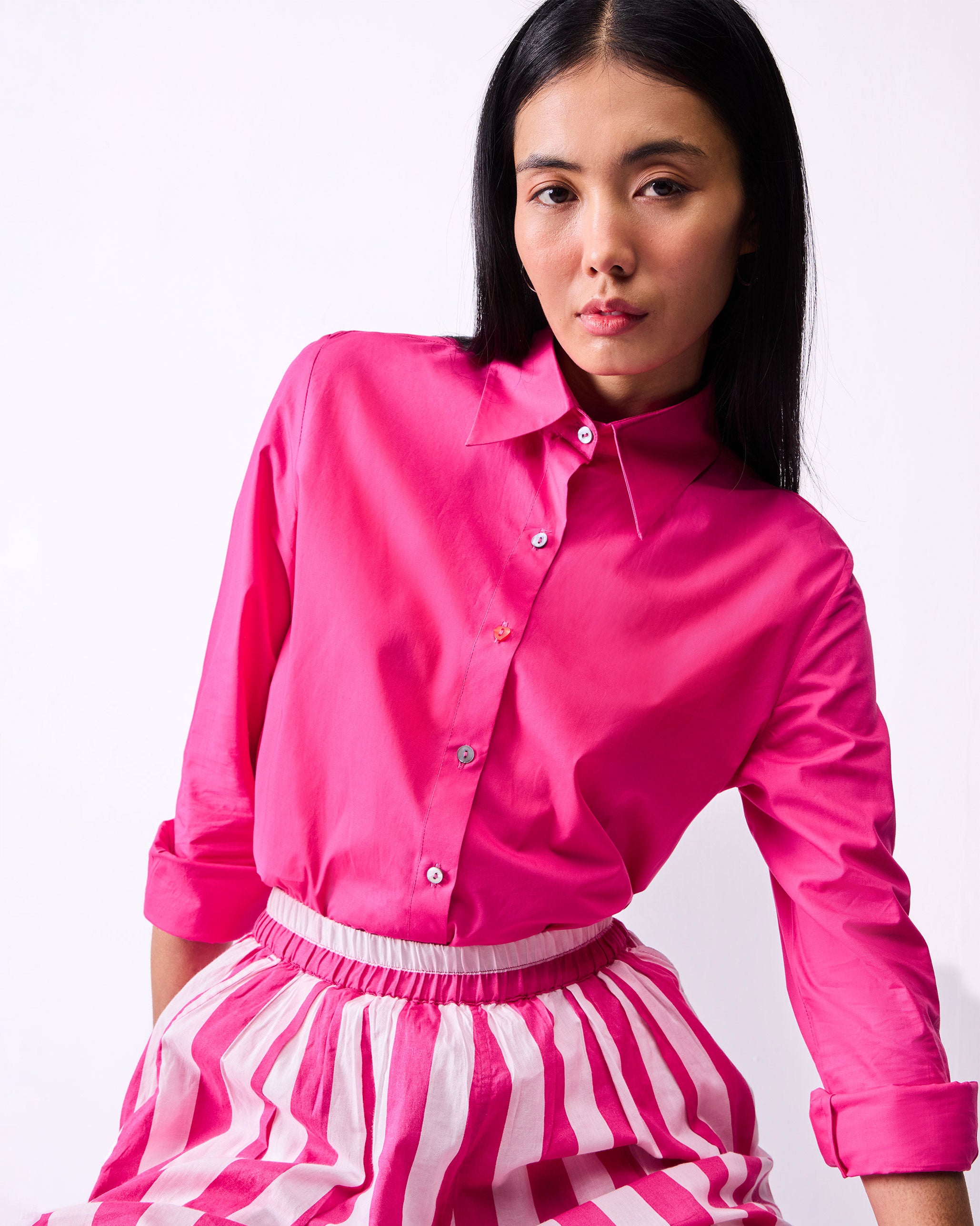 Tropico Shirt - Fuchsia