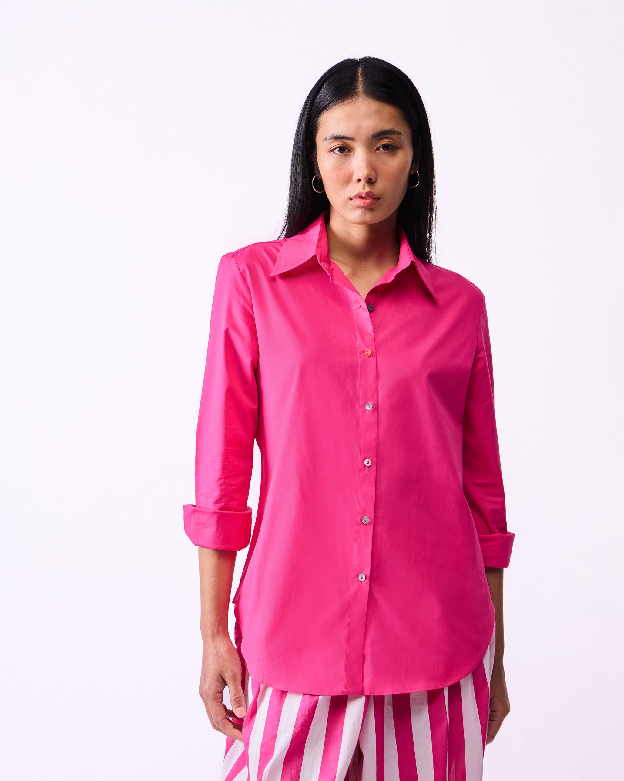 Tropico Shirt - Fuchsia