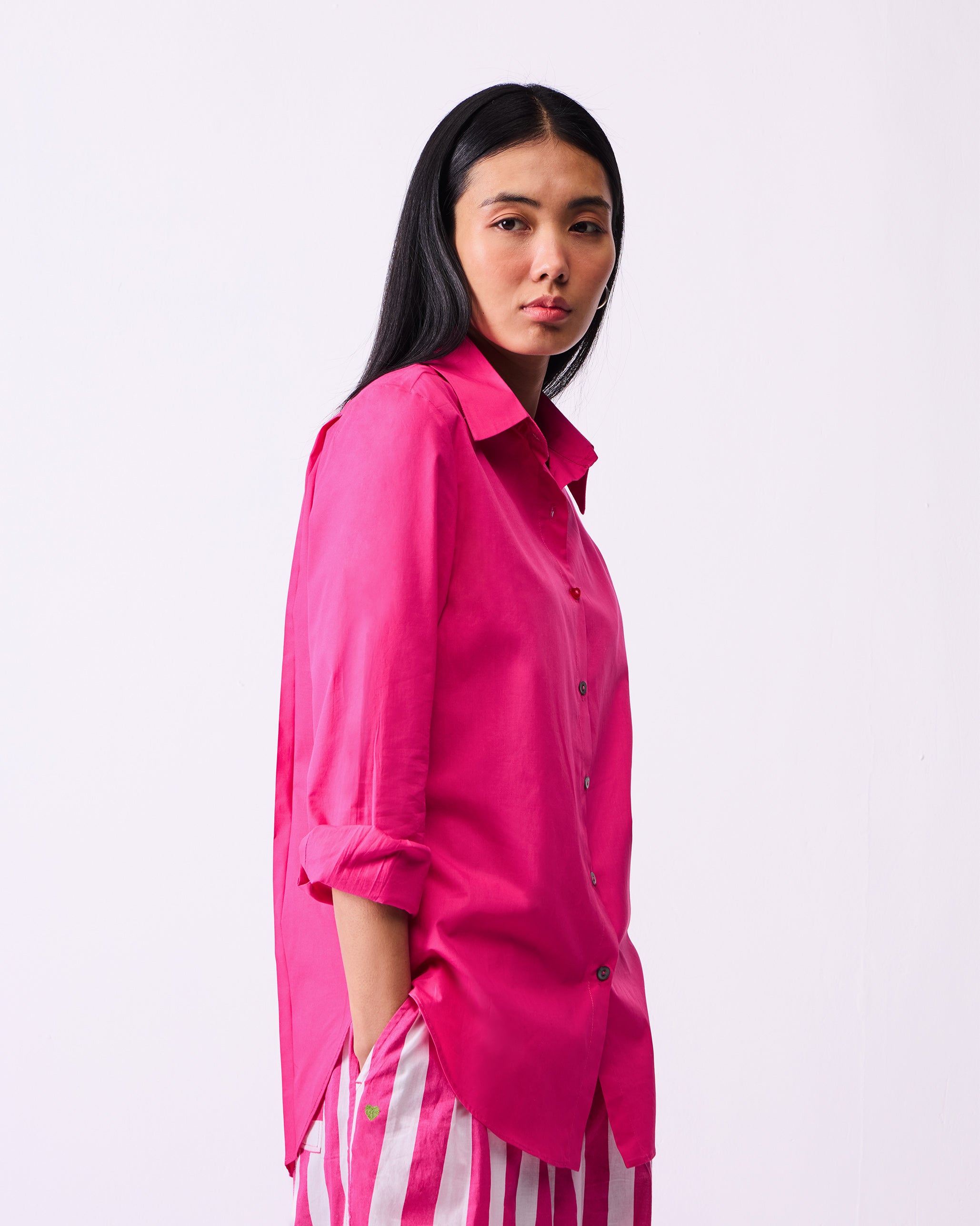 Tropico Shirt - Fuchsia