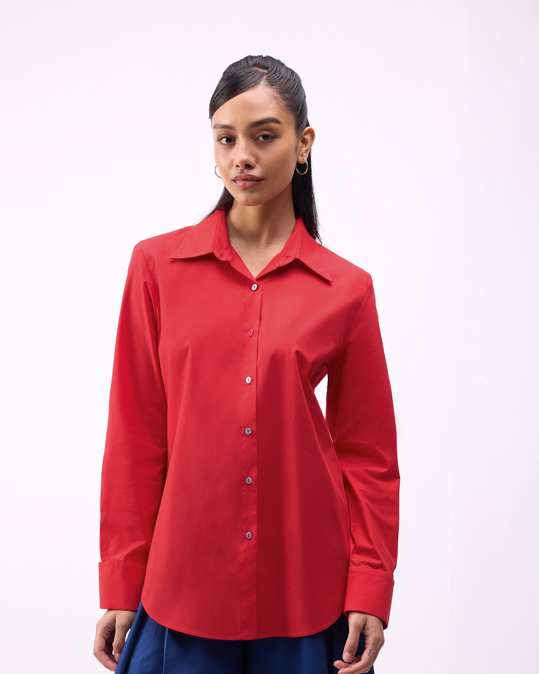 Tropico Shirt - Bright Red