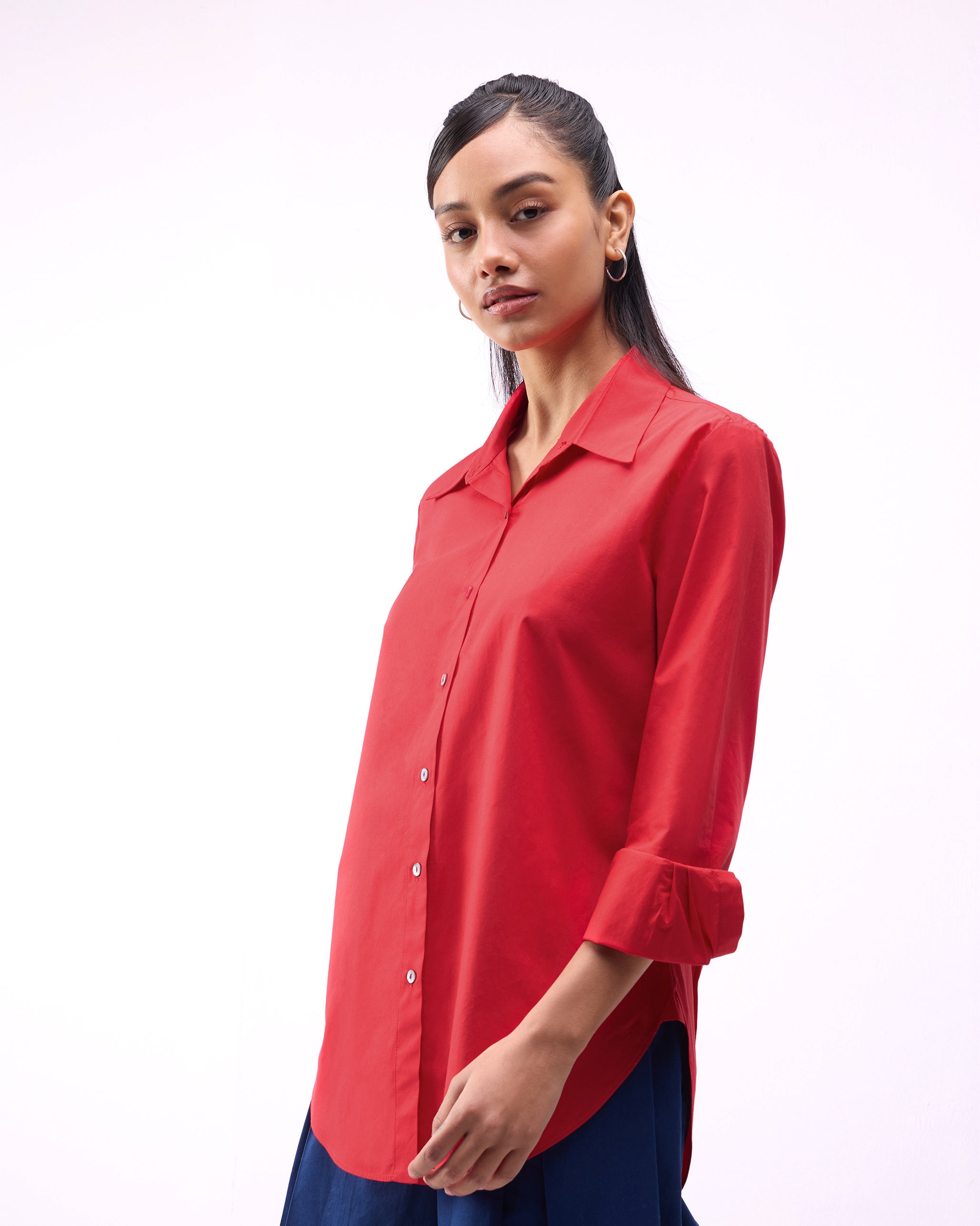 Tropico Shirt - Bright Red