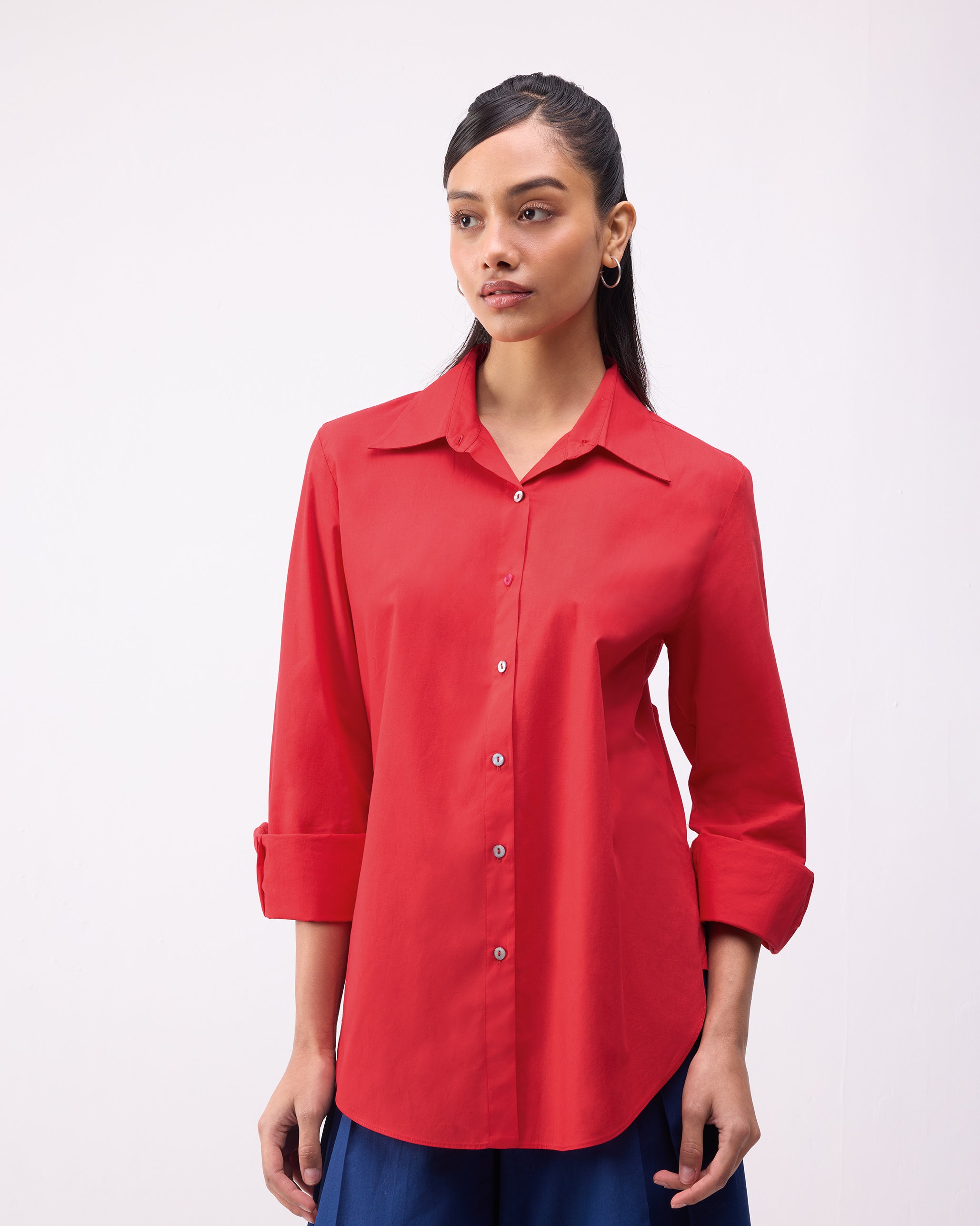 Tropico Shirt - Bright Red