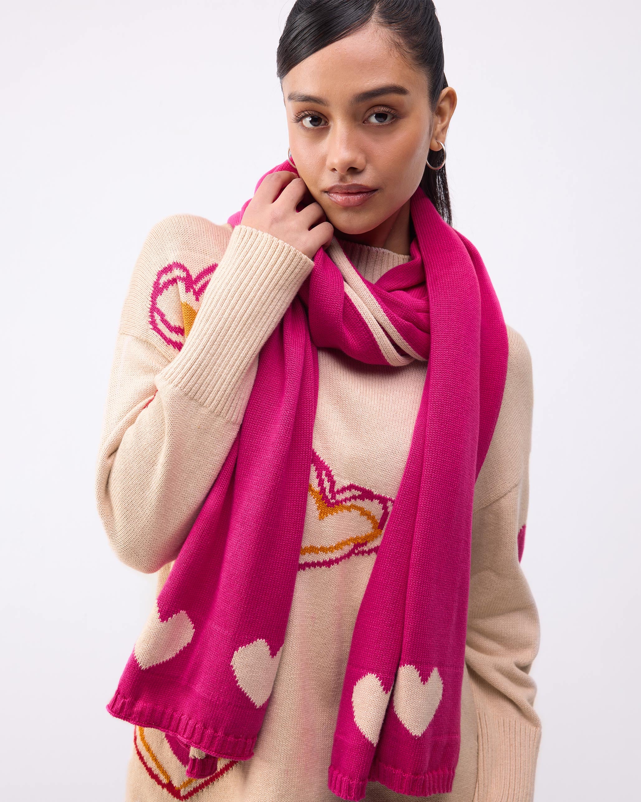 Cosy Turtle Neck Sweater - Oatmeal