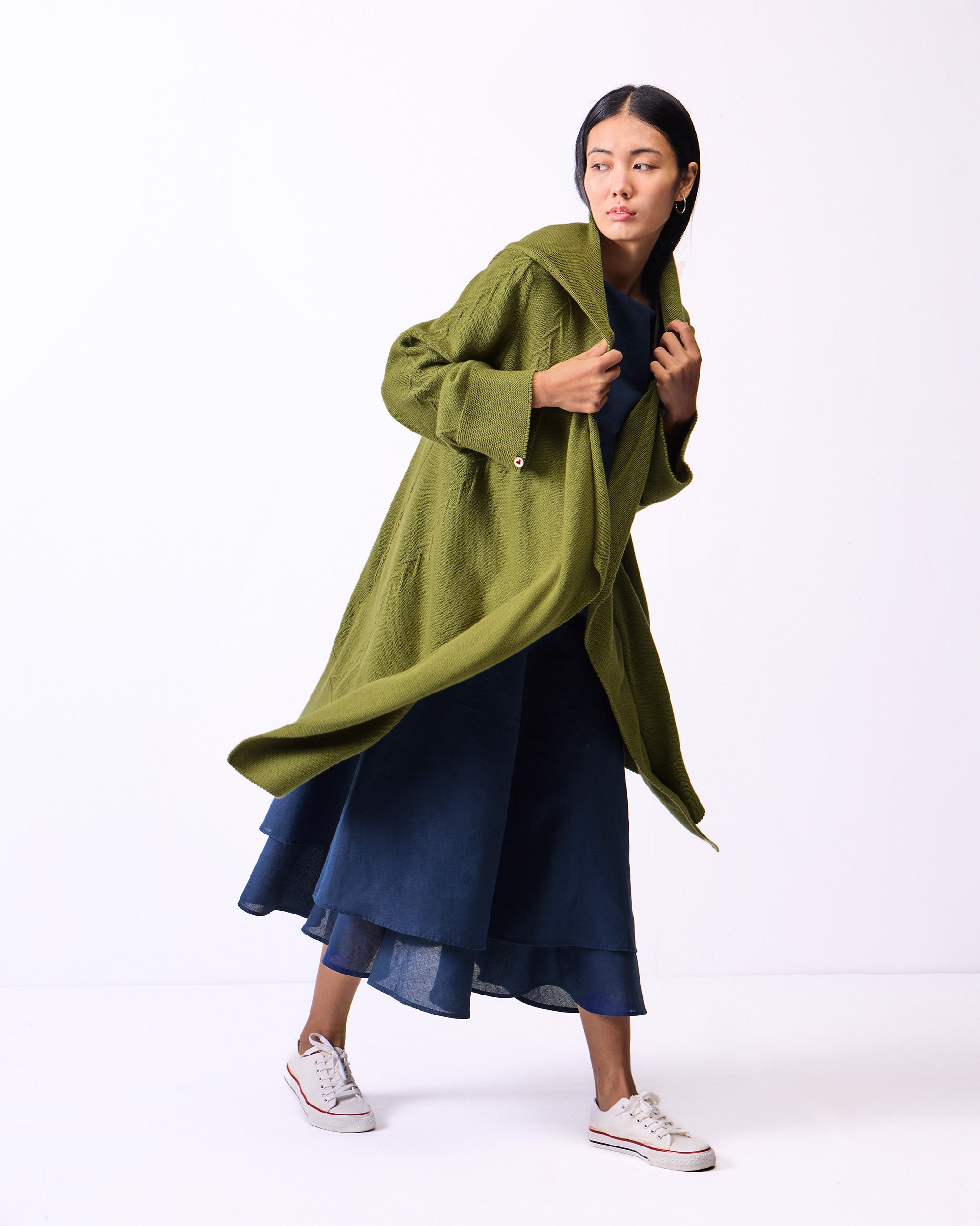 Hoodie Overlay - Olive