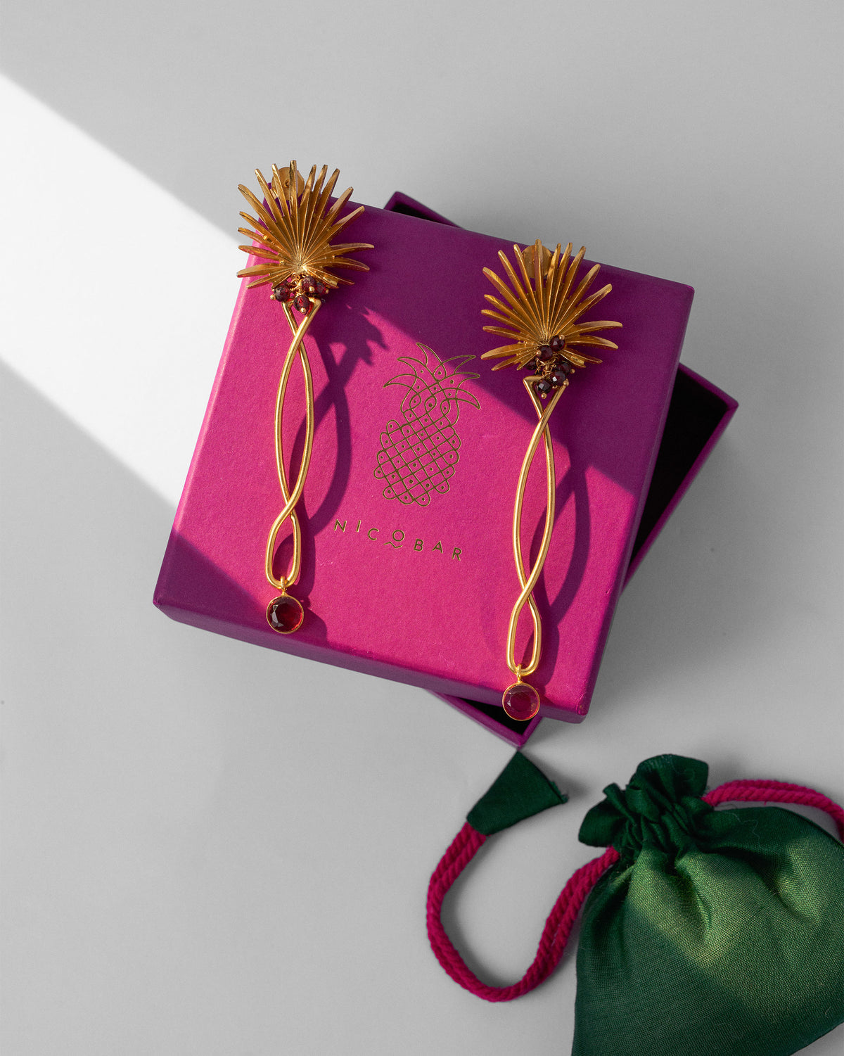 Palm Danglers - Gold