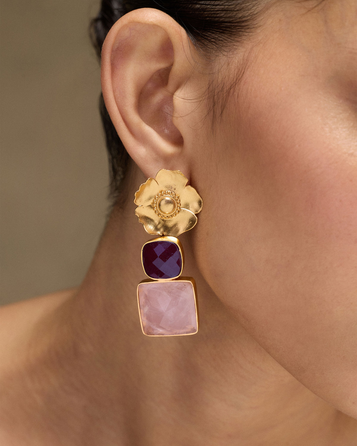 Dessert Rose Ruby Drops - Gold
