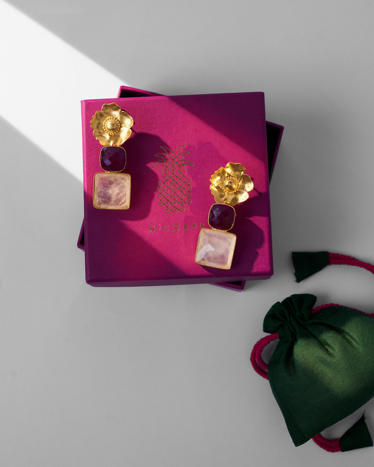 Dessert Rose Ruby Drops - Gold