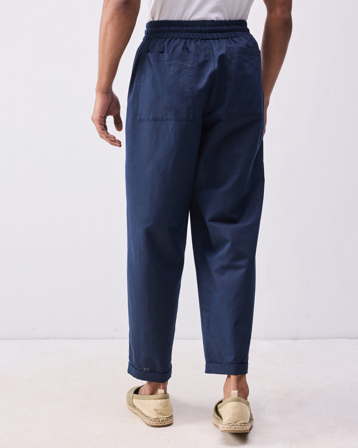 Relaxed Chinos - Navy