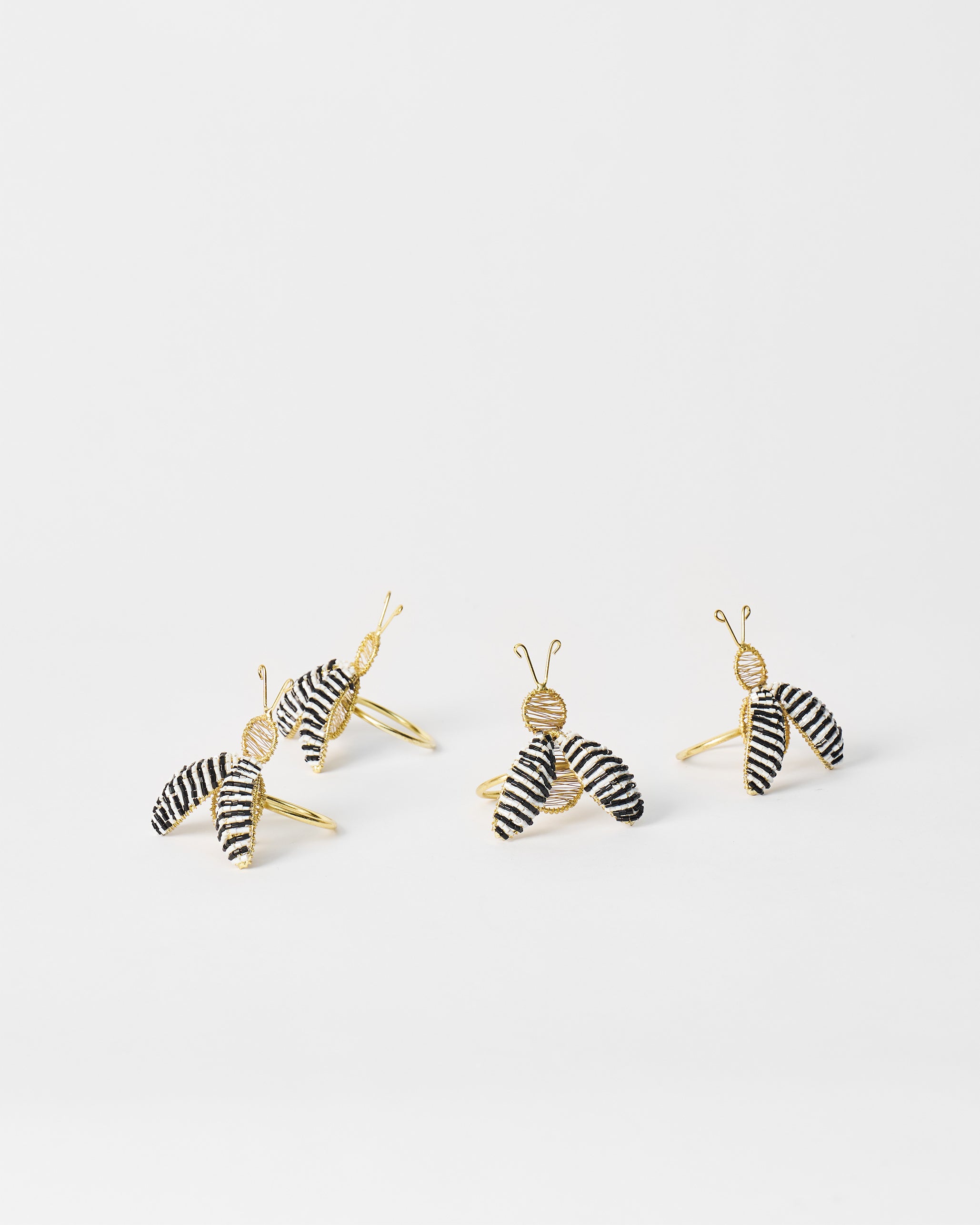 Bee Napkin Ring - Set of 4