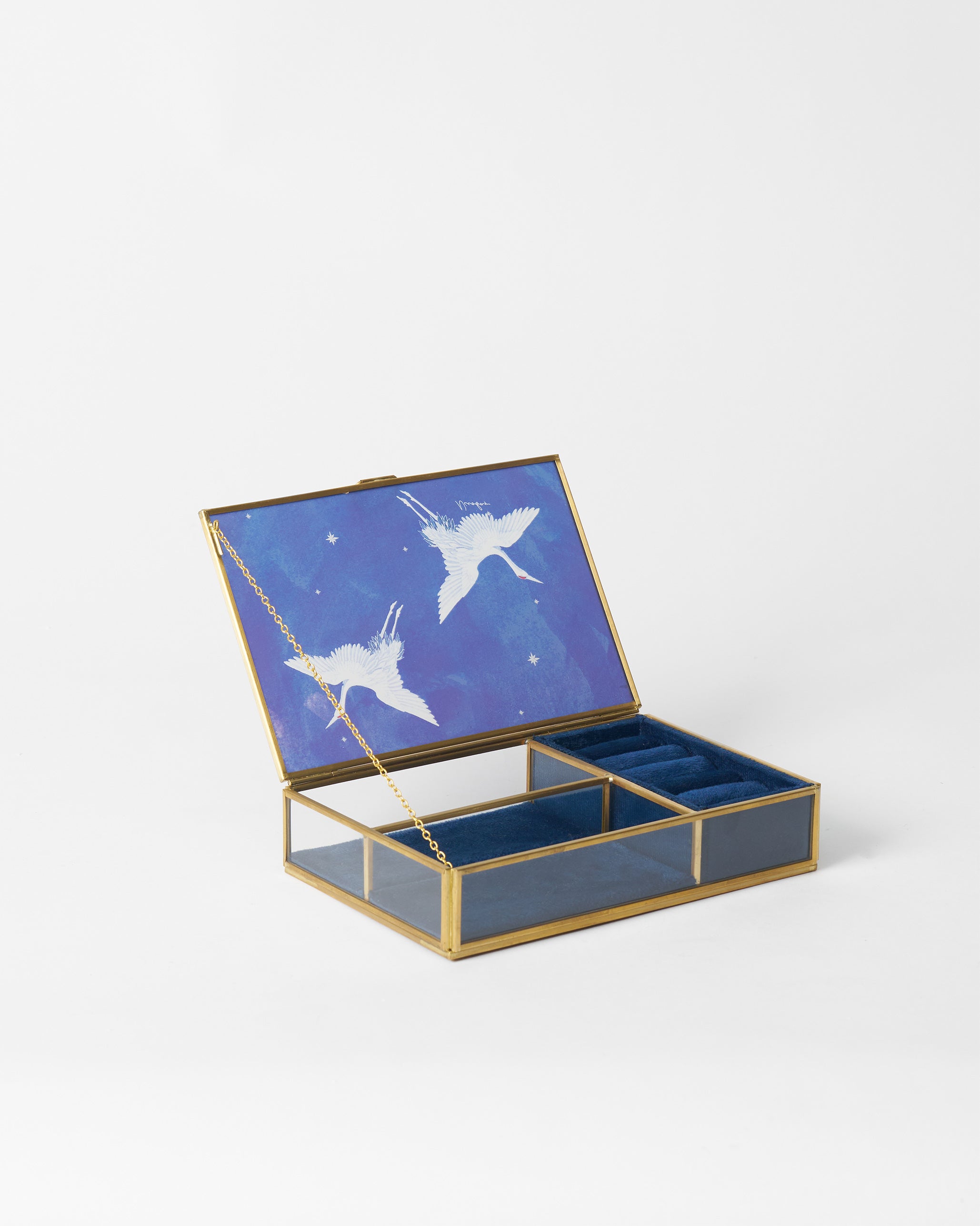 Crane Jewellery Box