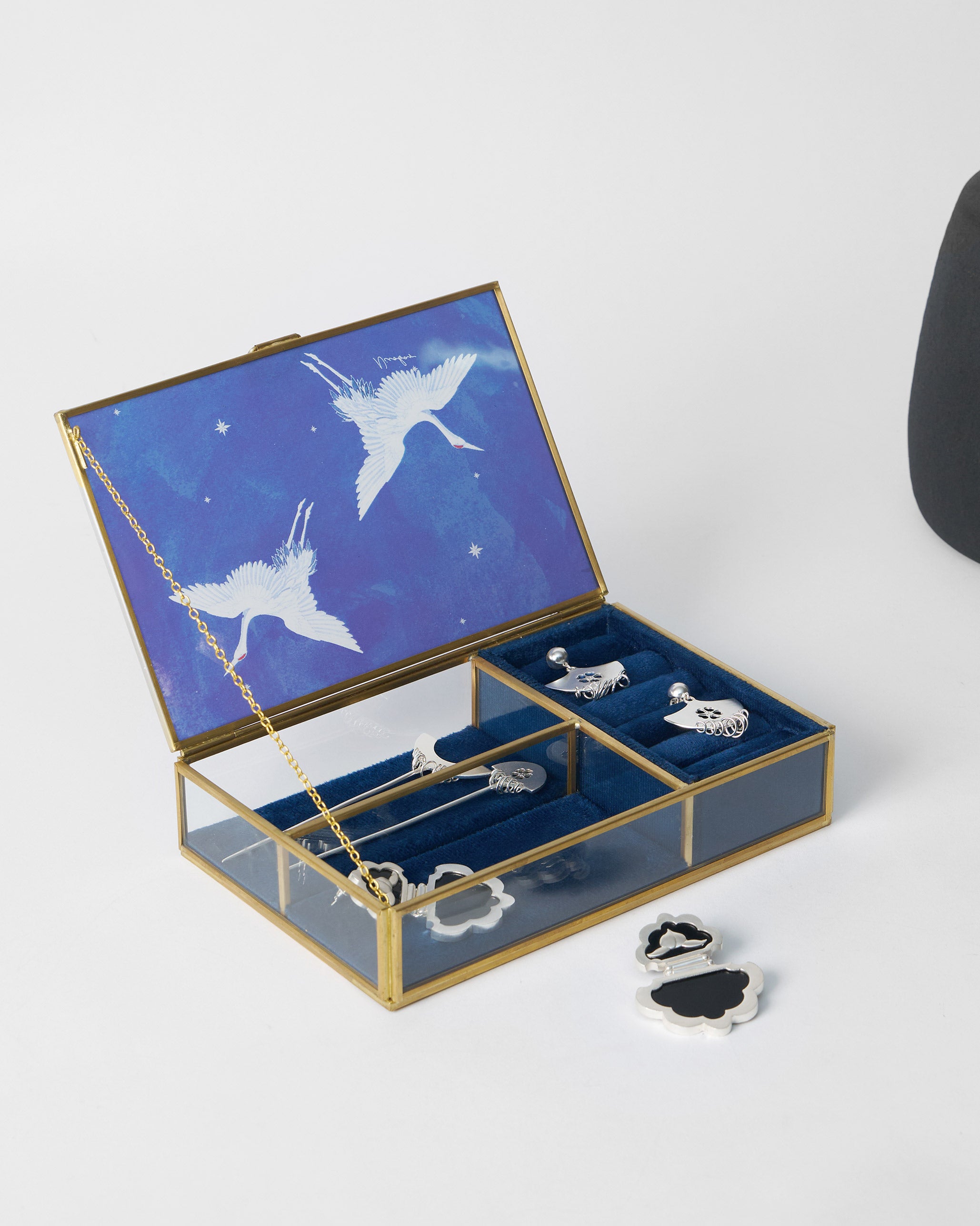 Crane Jewellery Box