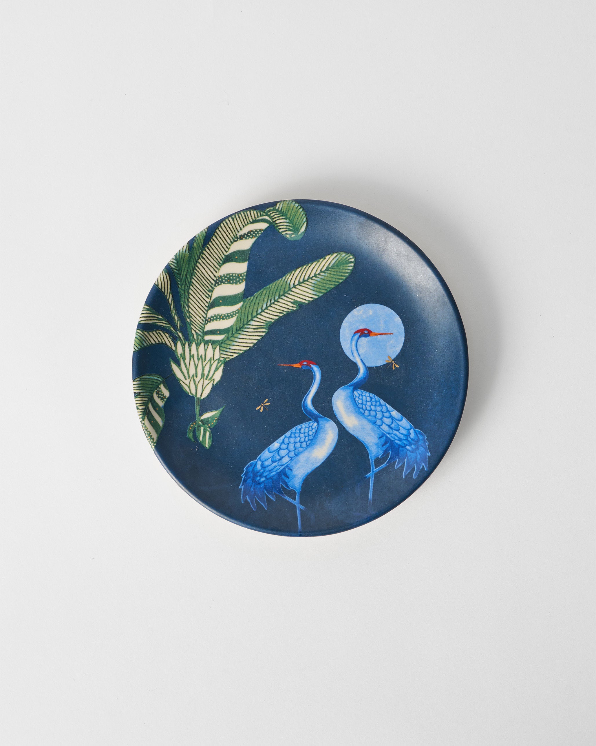 Dancing Crane Quarter Plate