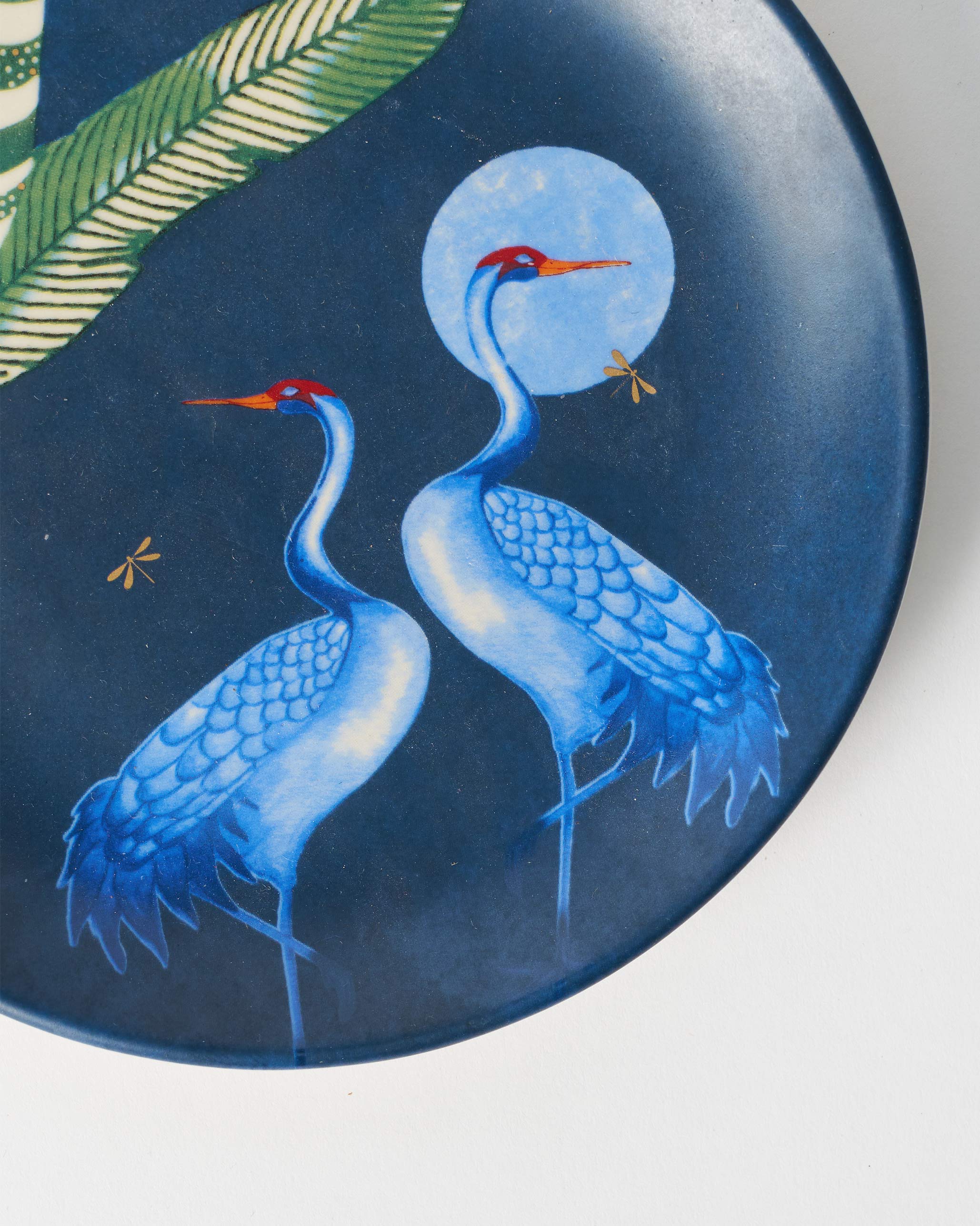 Dancing Crane Quarter Plate