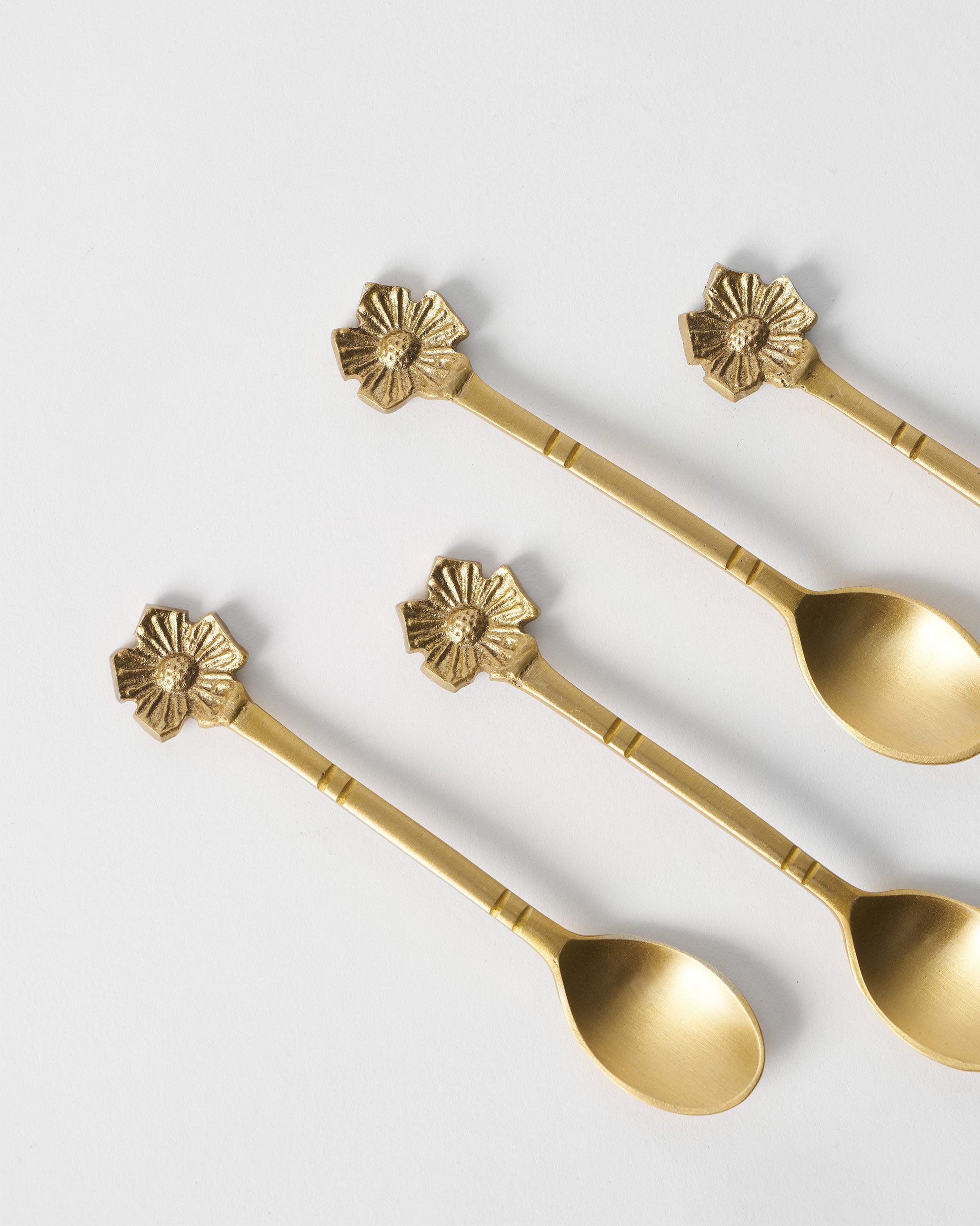 Poppy Dessert Spoon - Set of 4