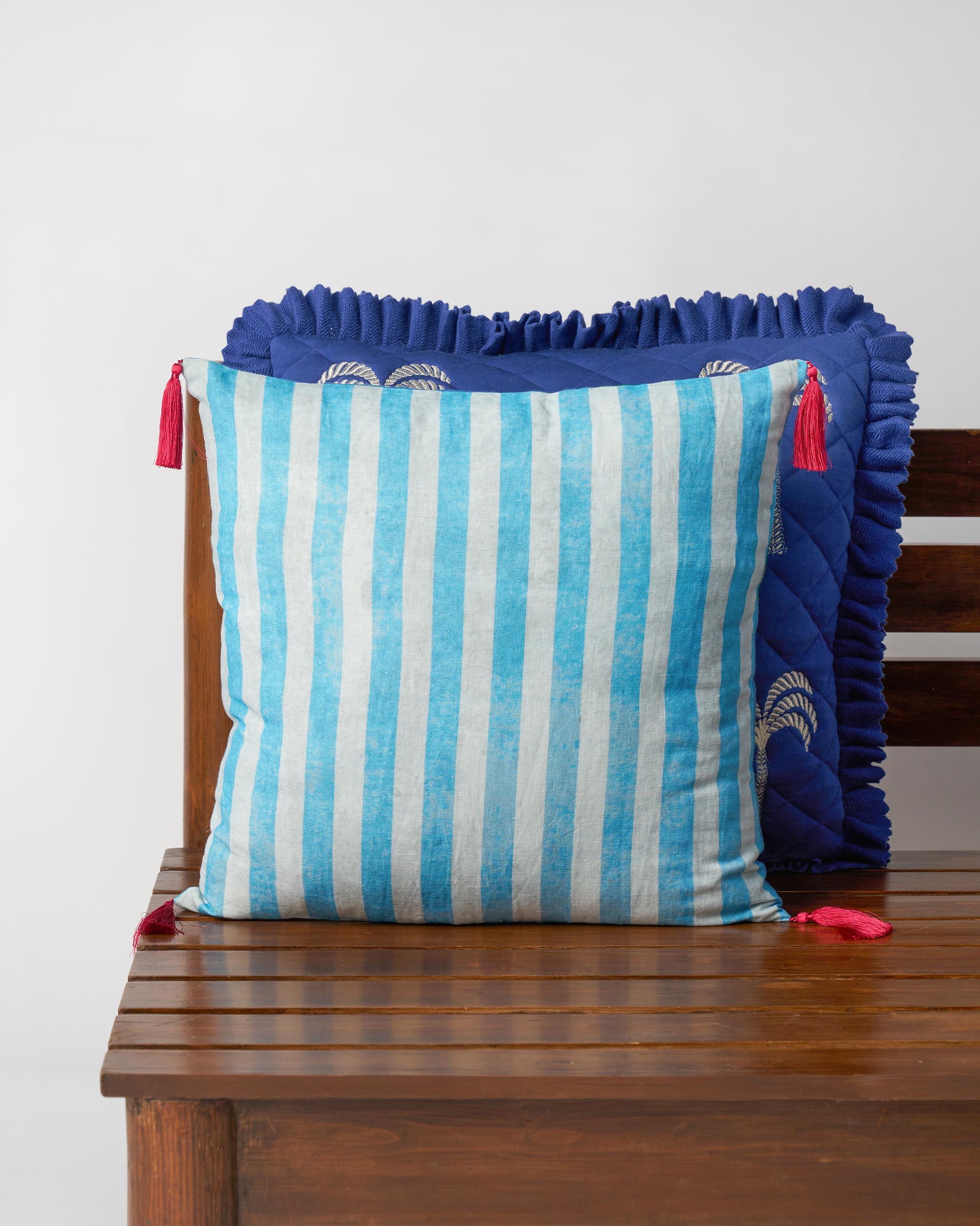 Midnight Crane Cushion Cover