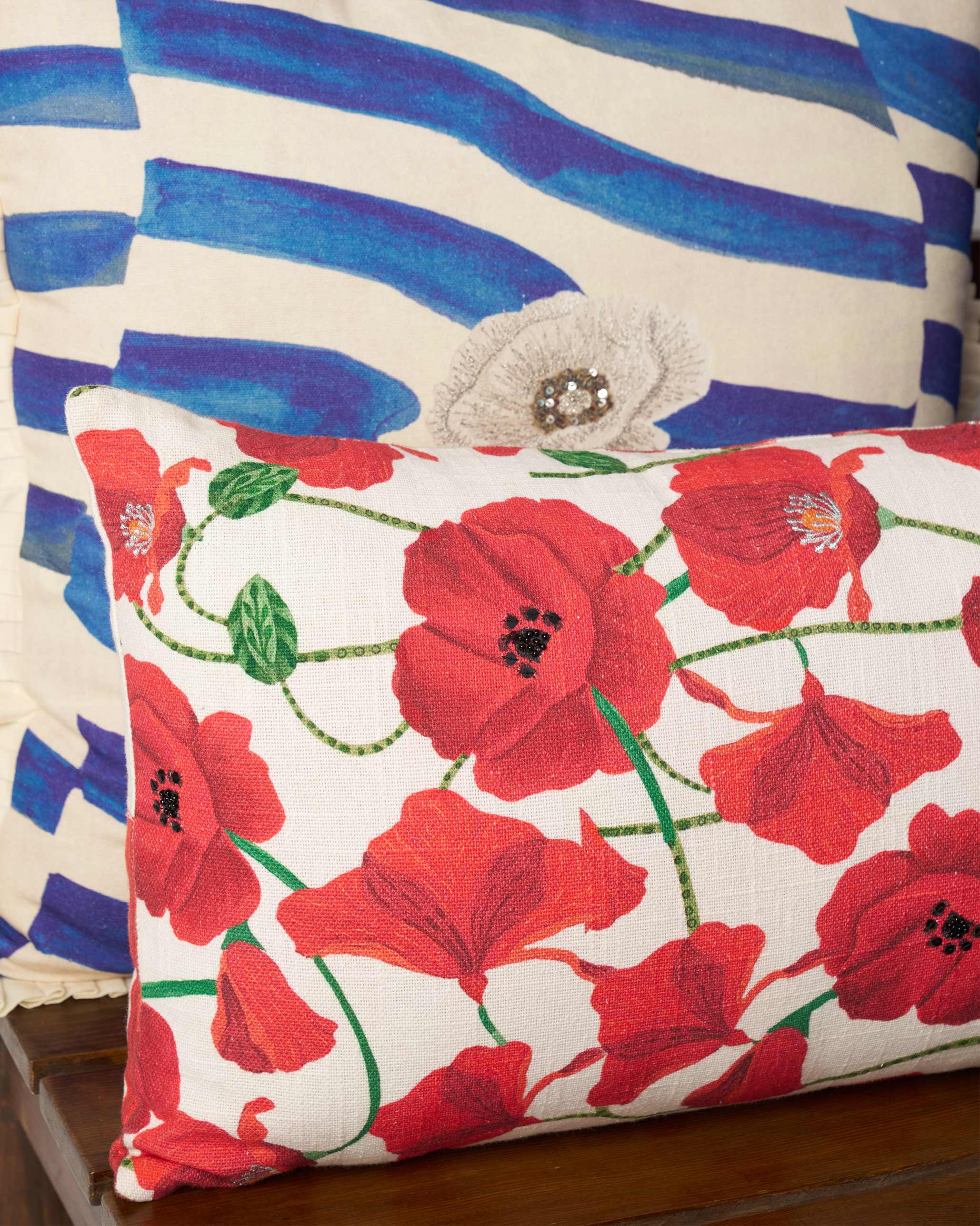 Poppy Field Cushion Cover