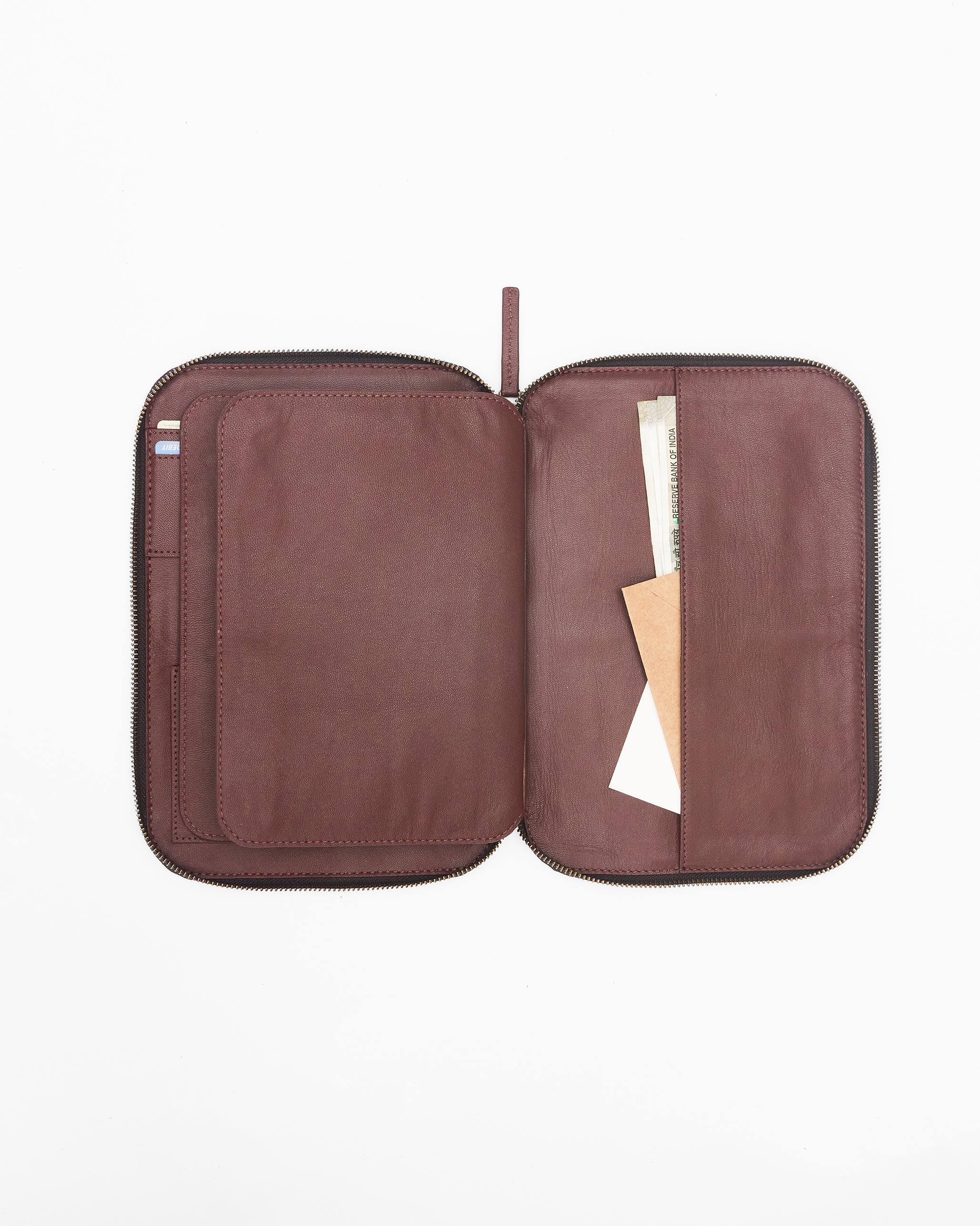 Tora Tech Organiser - Charcoal Stripes