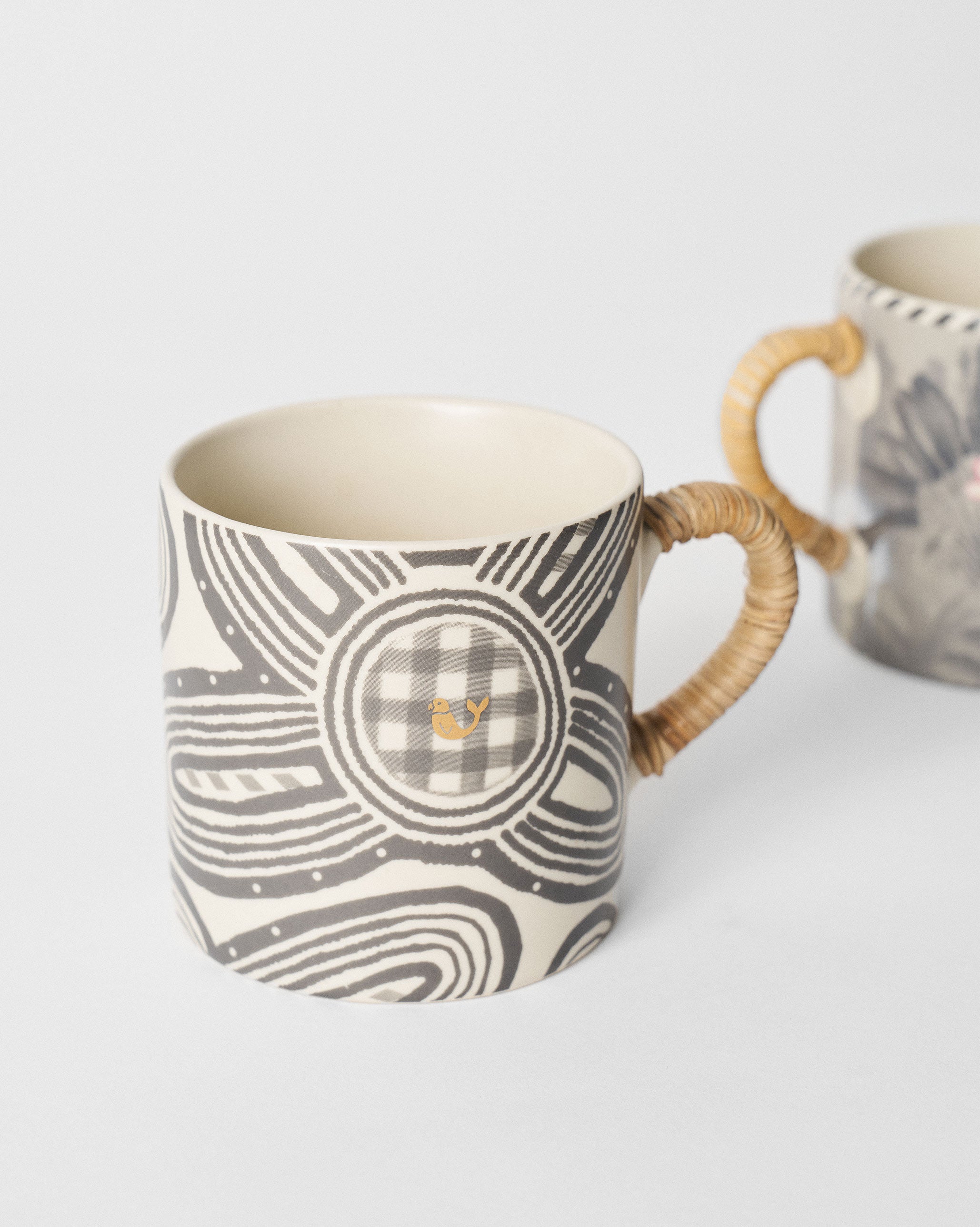 Flamingo Lush Straight Mug - Set of 2