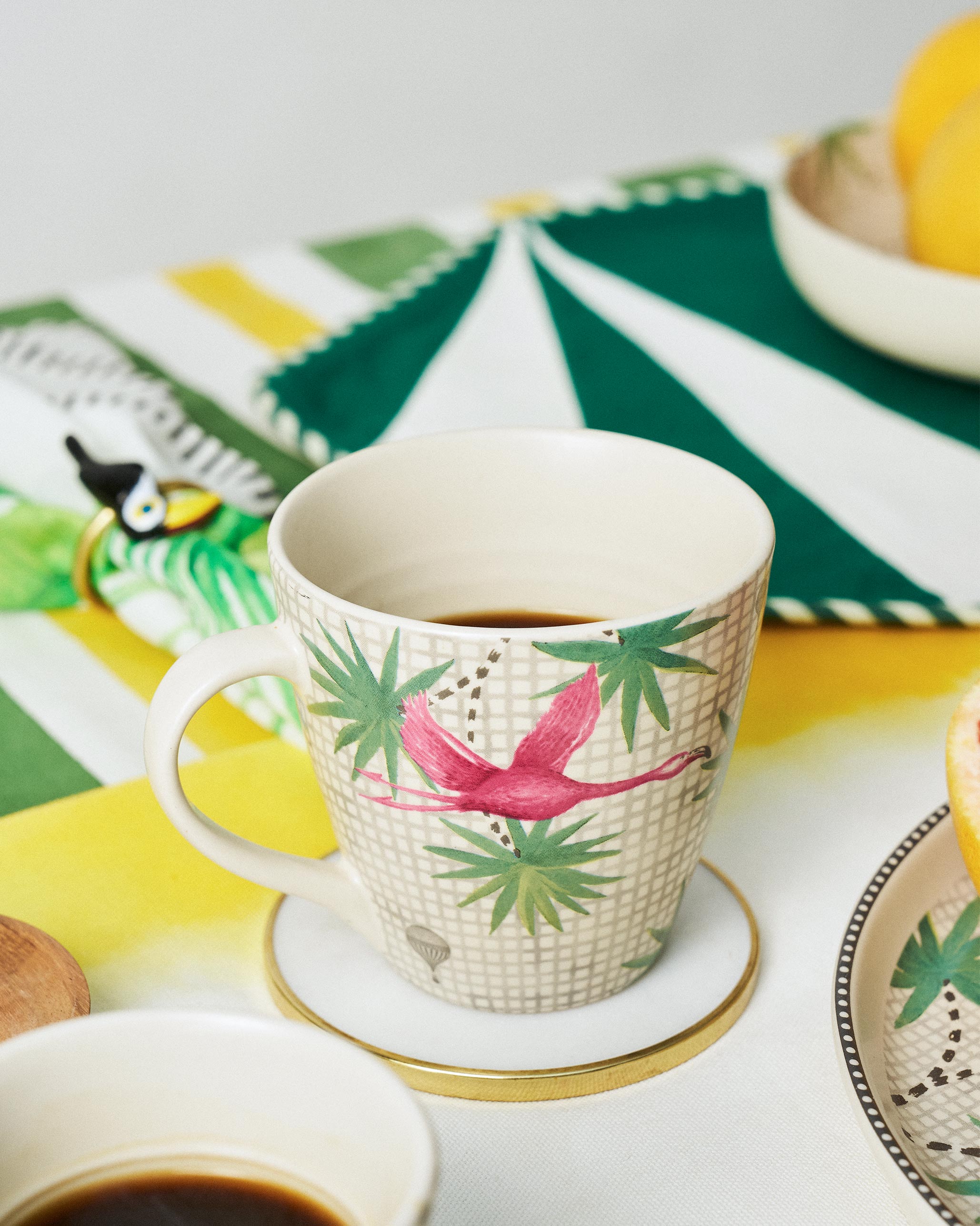 Madagascar Lush Coaster - Set of 4