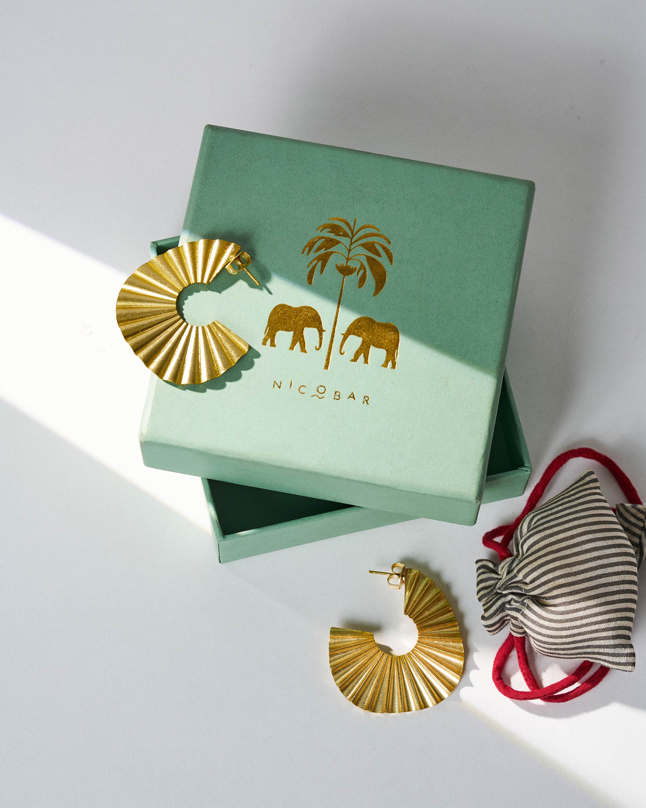 Umbrella Hoops - Gold