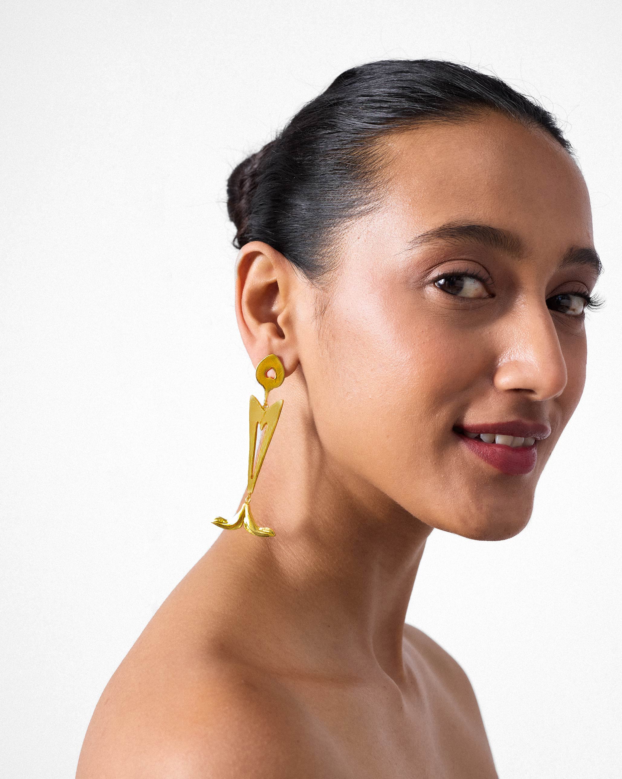Machli Danglers - Gold