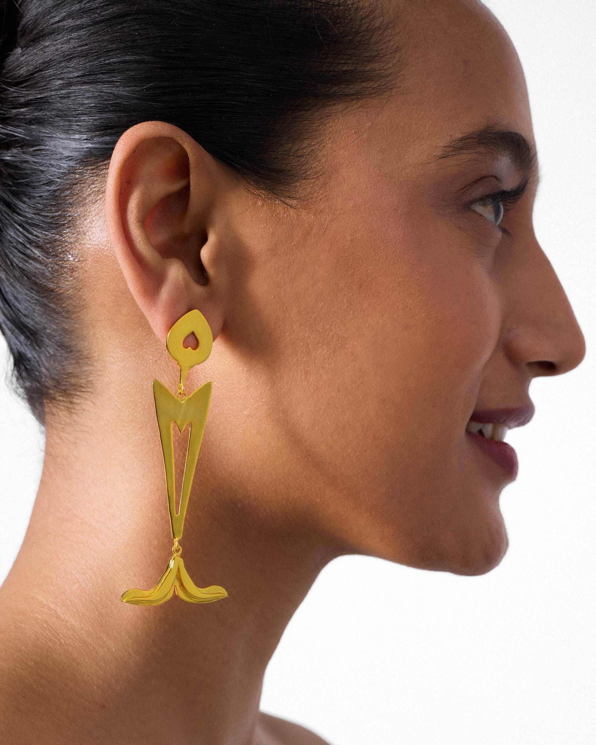 Machli Danglers - Gold